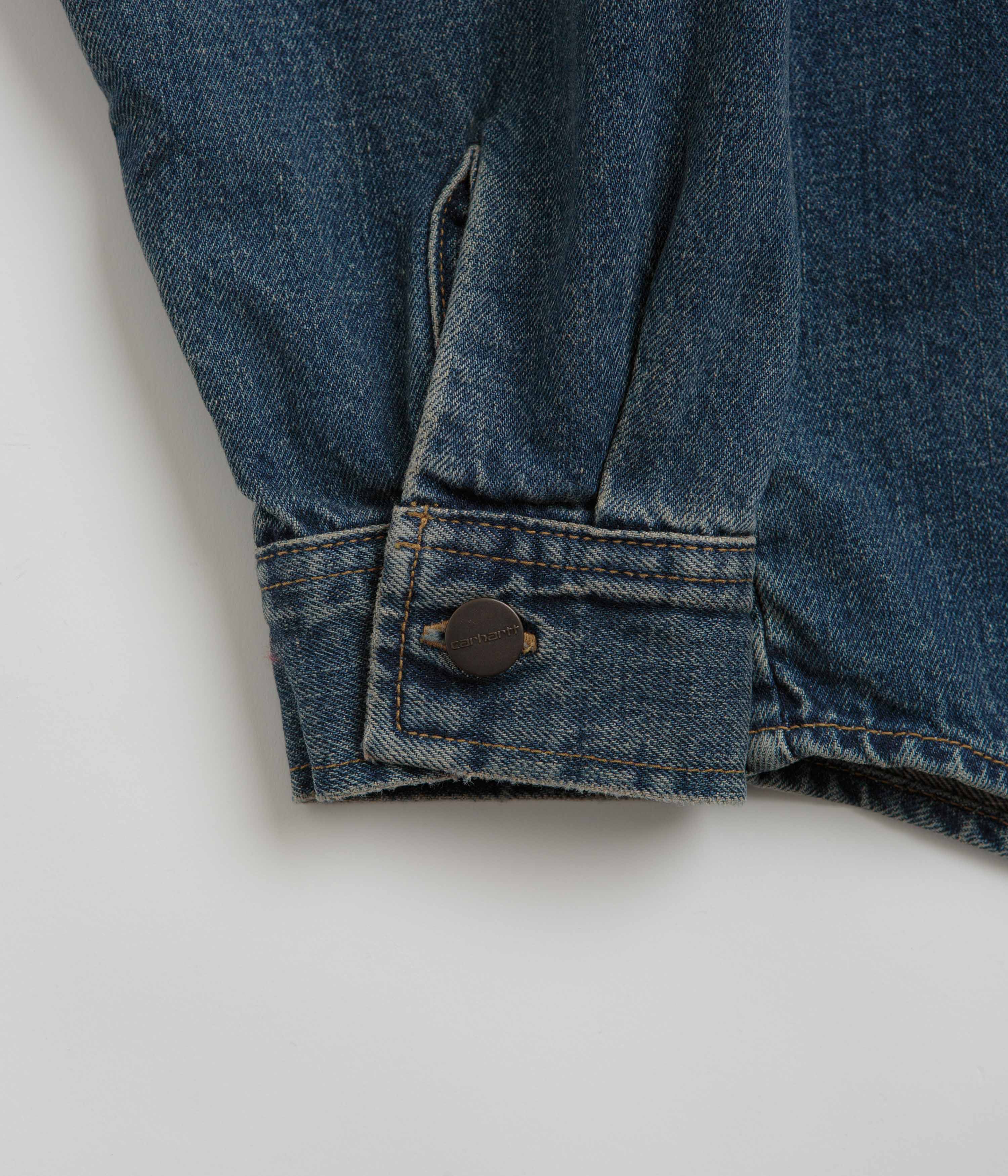 Carhartt Lincoln Shirt Jacket - Stunning Blue Worn Wash
