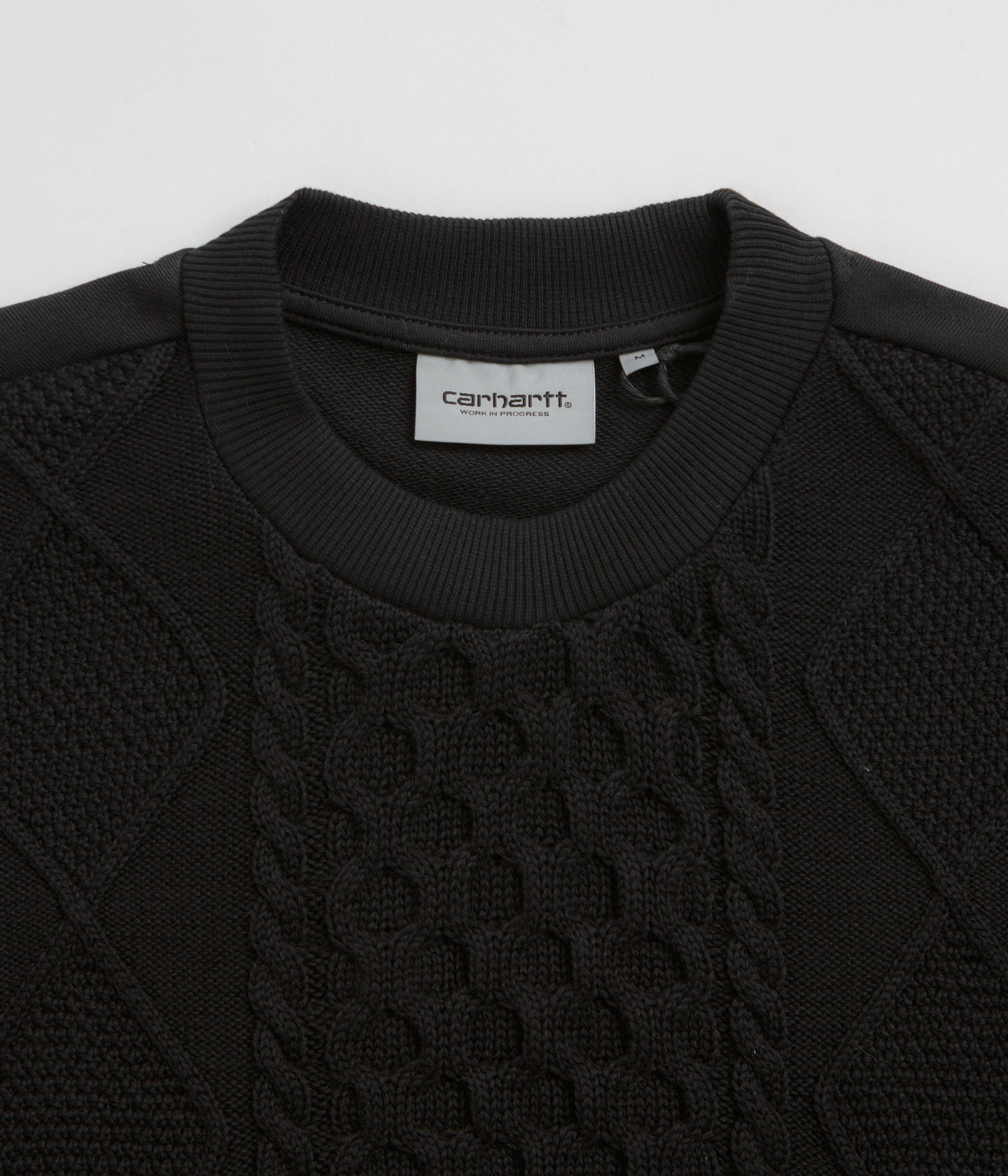 Carhartt Tridon Black Crewneck Sweatshirt - Timeless Style!