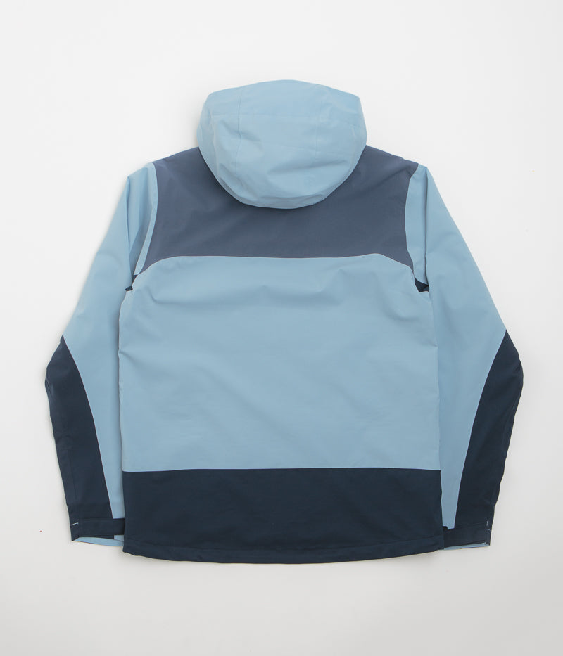 Columbia Boulder Falls Jacket - Stunning Ripple Blue / Dark Mountain / Collegiate Navy