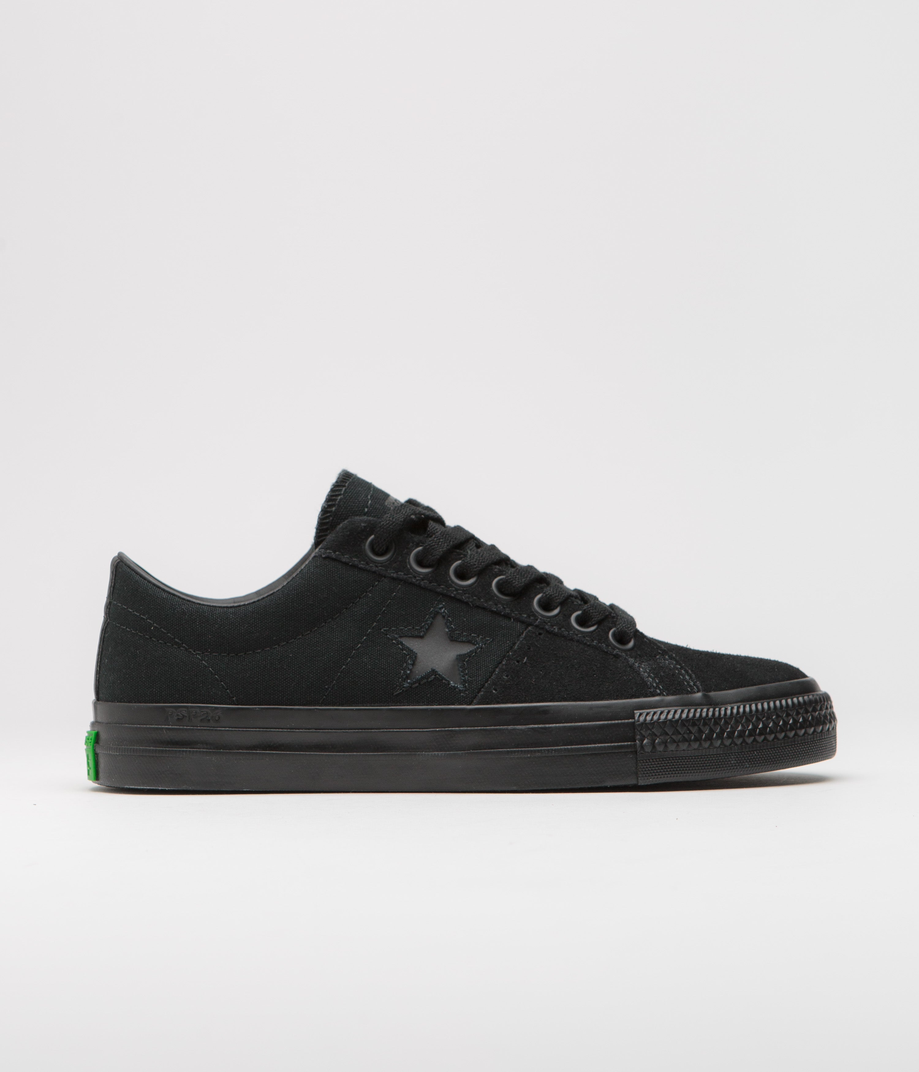 Converse One Star Pro Ox Sean Greene Shoes - Stylish Black/Sap Green Combo