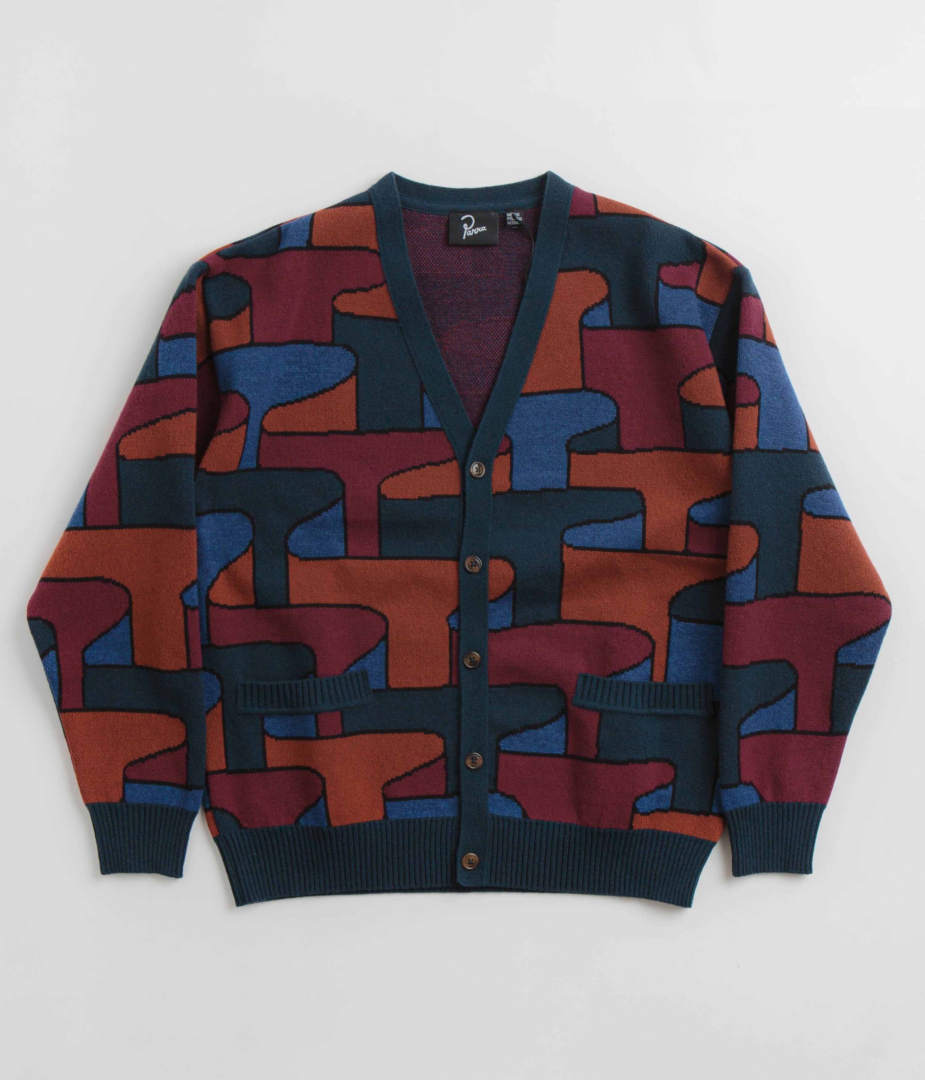 by Parra Canyons Multi-Color All Over Knitted Cardigan - A Fashion Must-Have