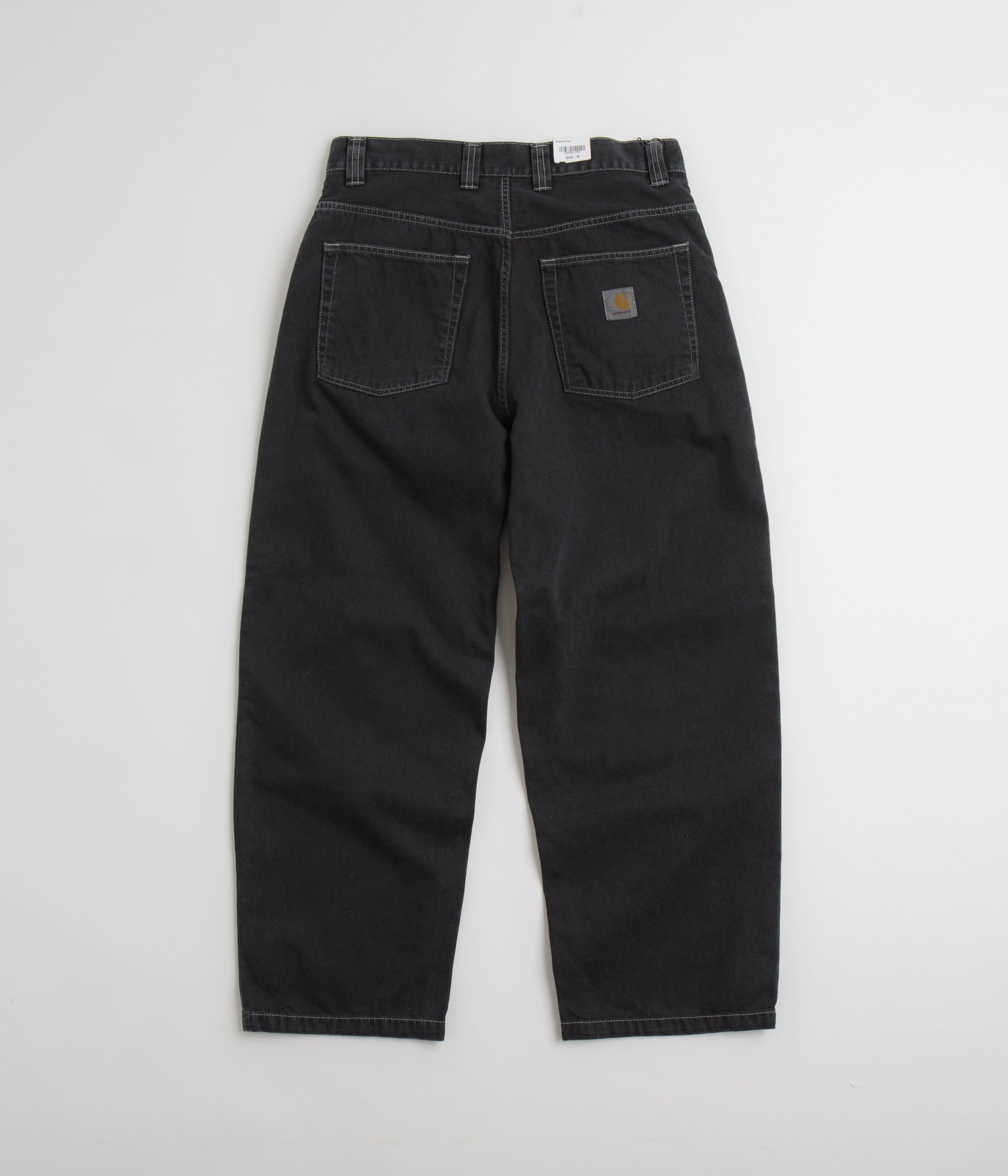 Carhartt Brandon Black Stone Dyed Denim Pants - Unbeatable Style!
