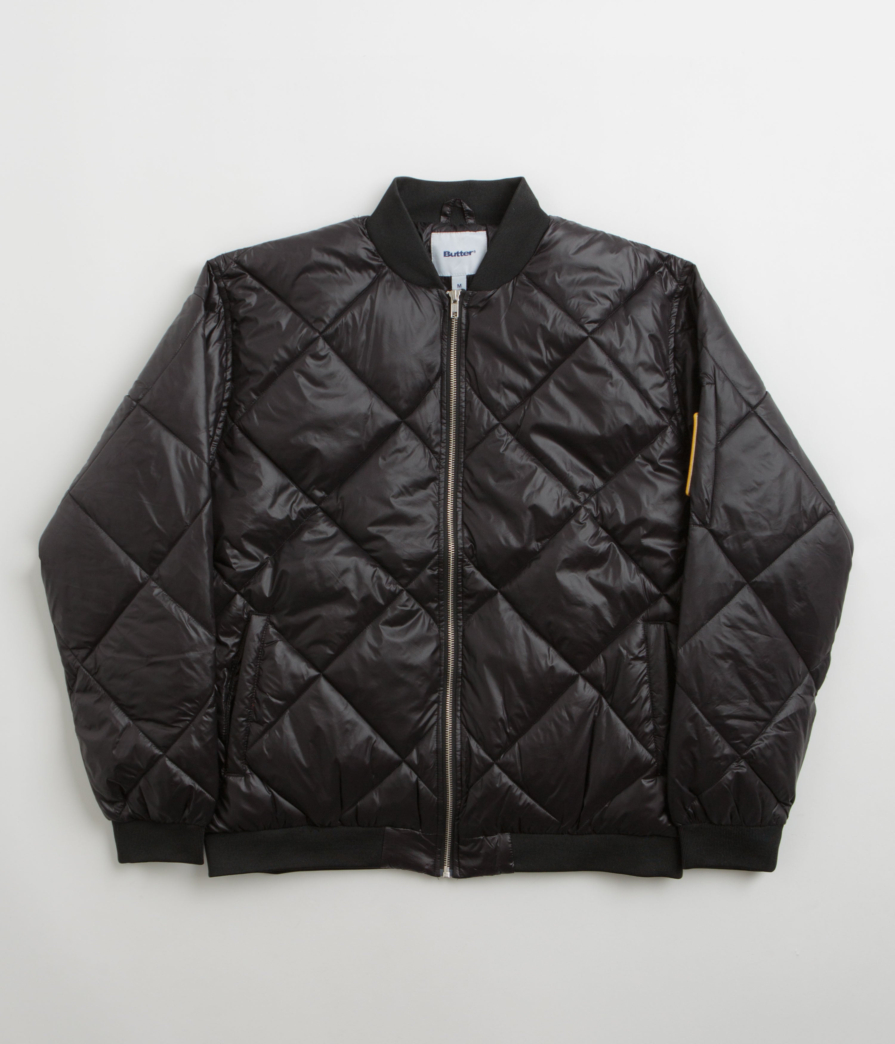 Butter Goods Black Temperature Bomber Jacket - Stylish and Warm!