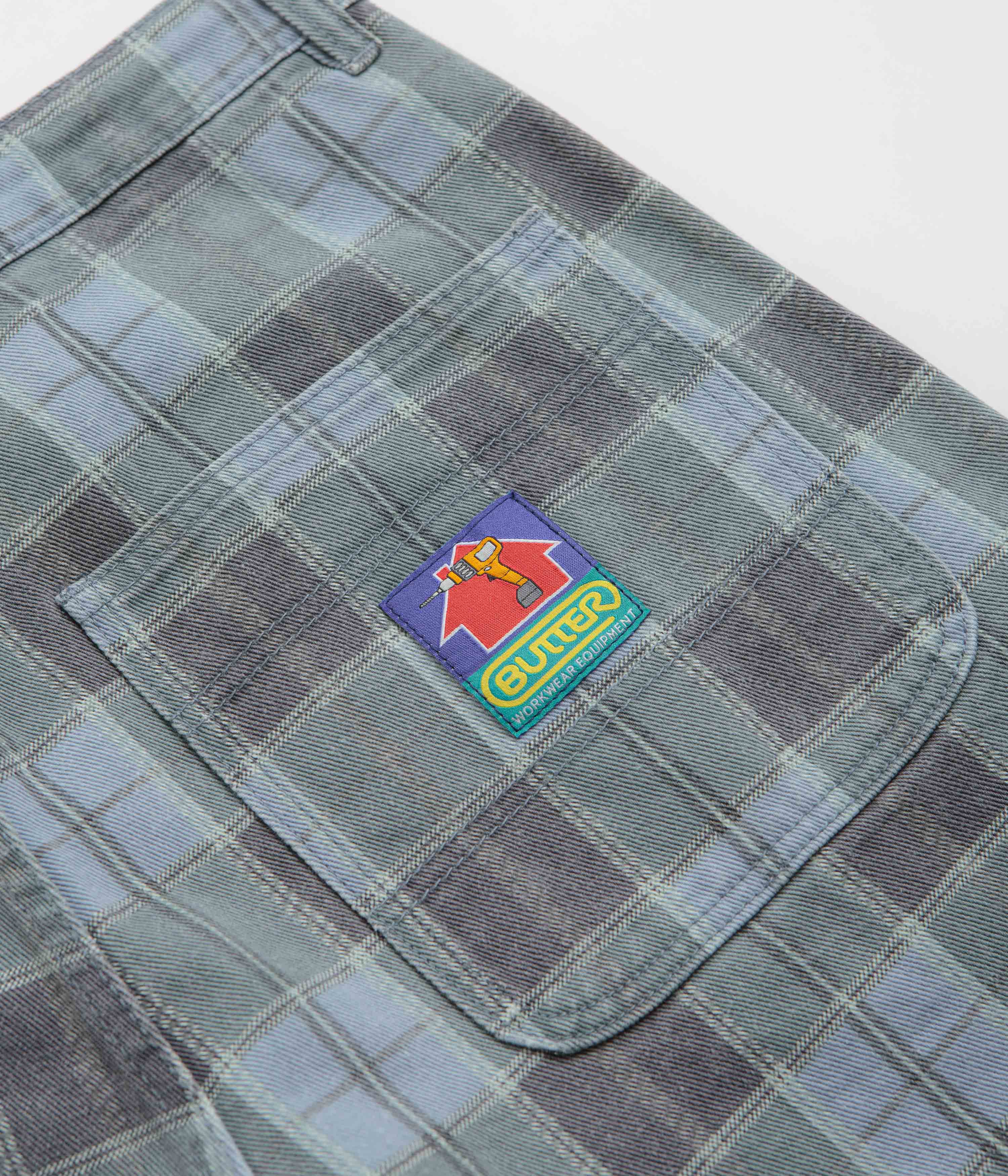 Butter Goods Stylish Plaid Work Shorts - A Must-Have!