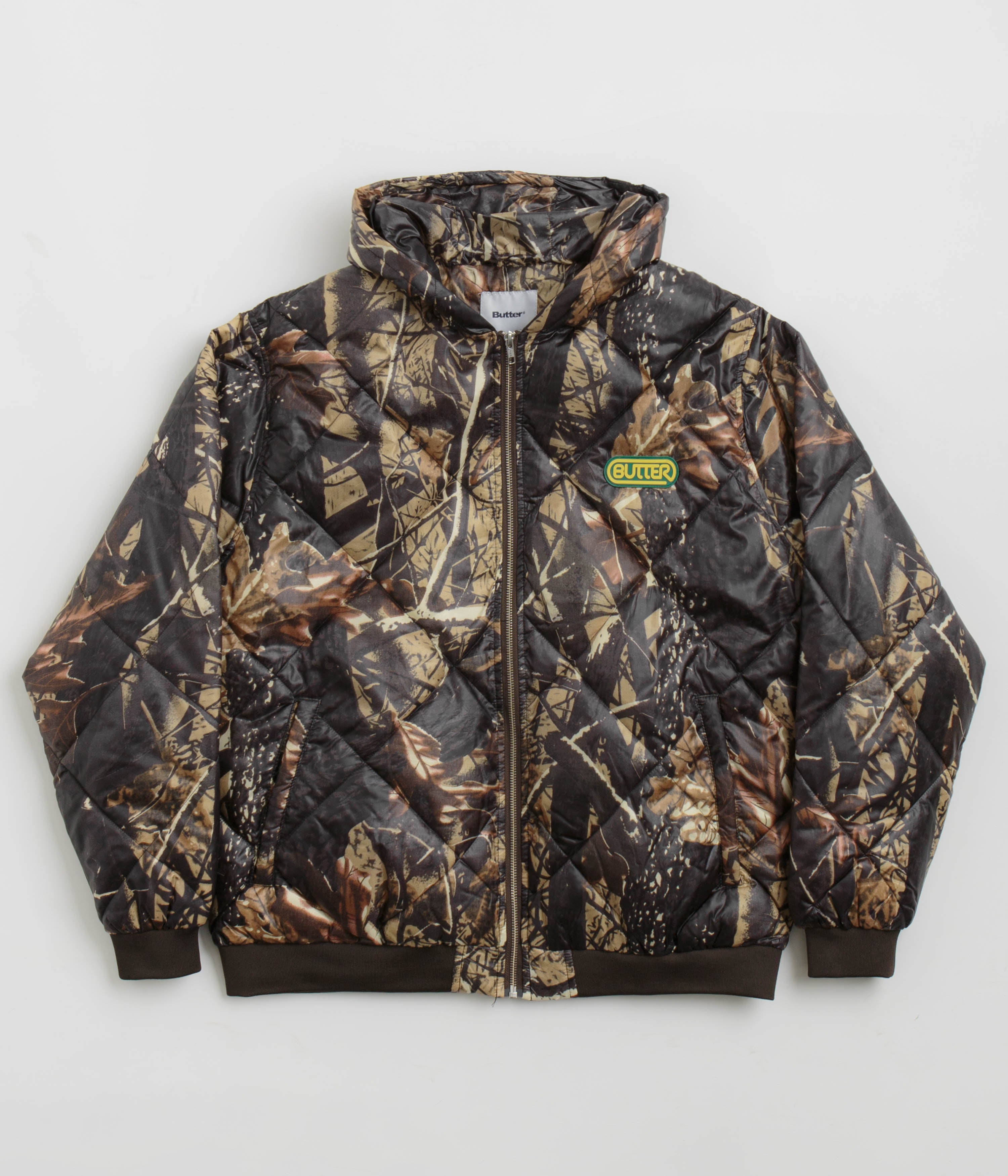 Butter Goods Camo Hooded Work Jacket - Stylish and Functional