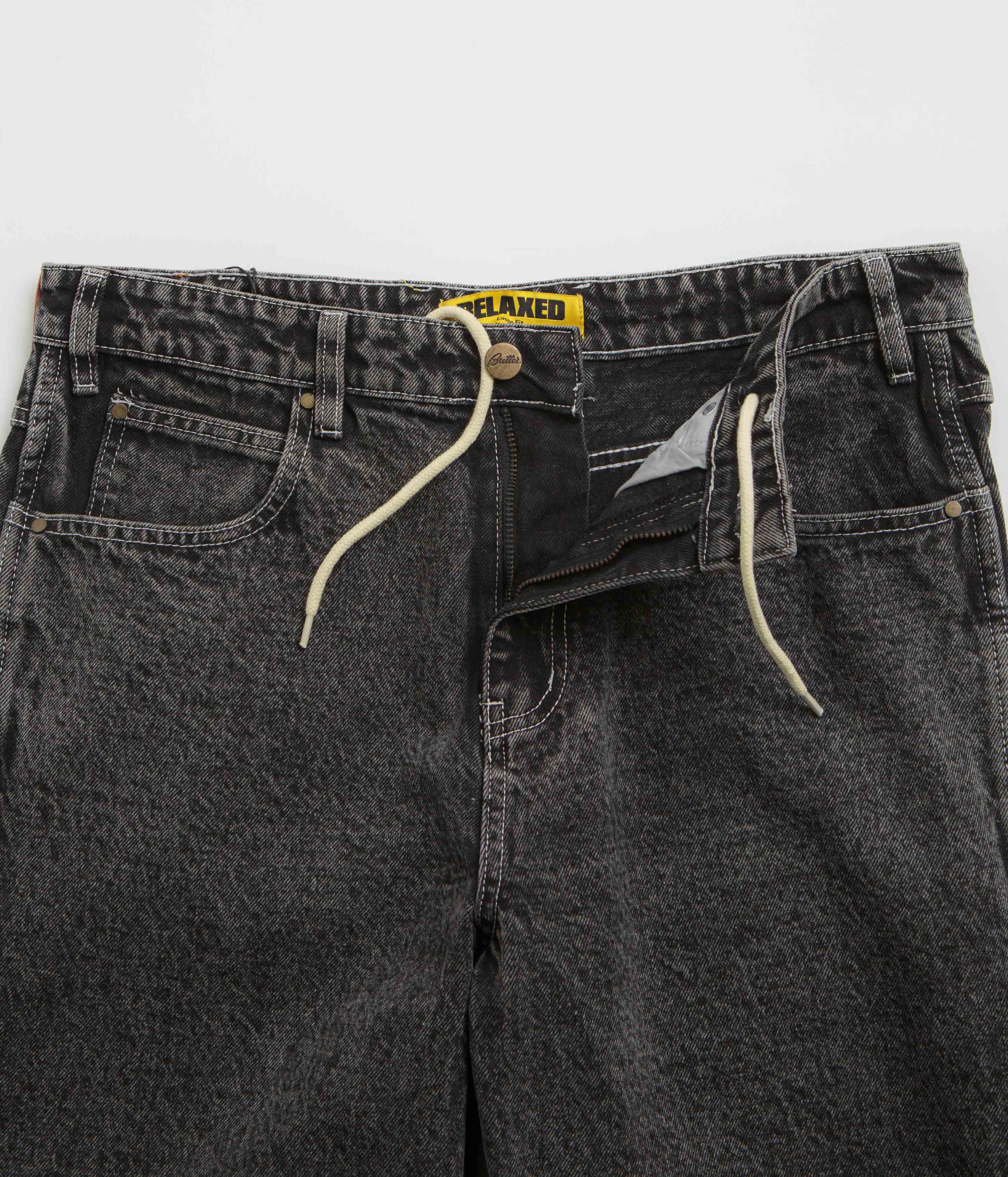 Butter Goods Washed Black Art Jeans - A Fashion Must-Have!