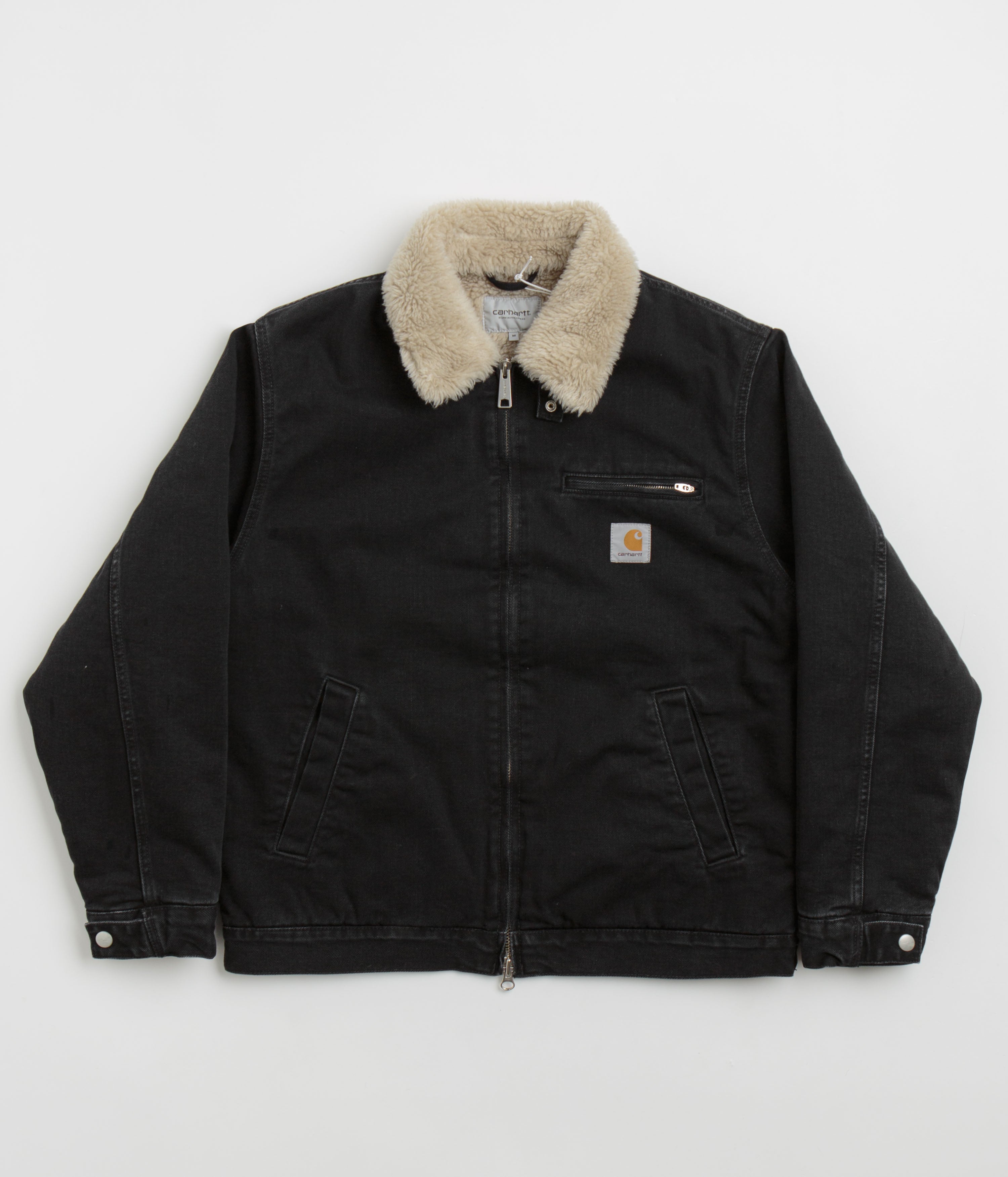 Carhartt Herald Jacket - Stylish Black / Wall