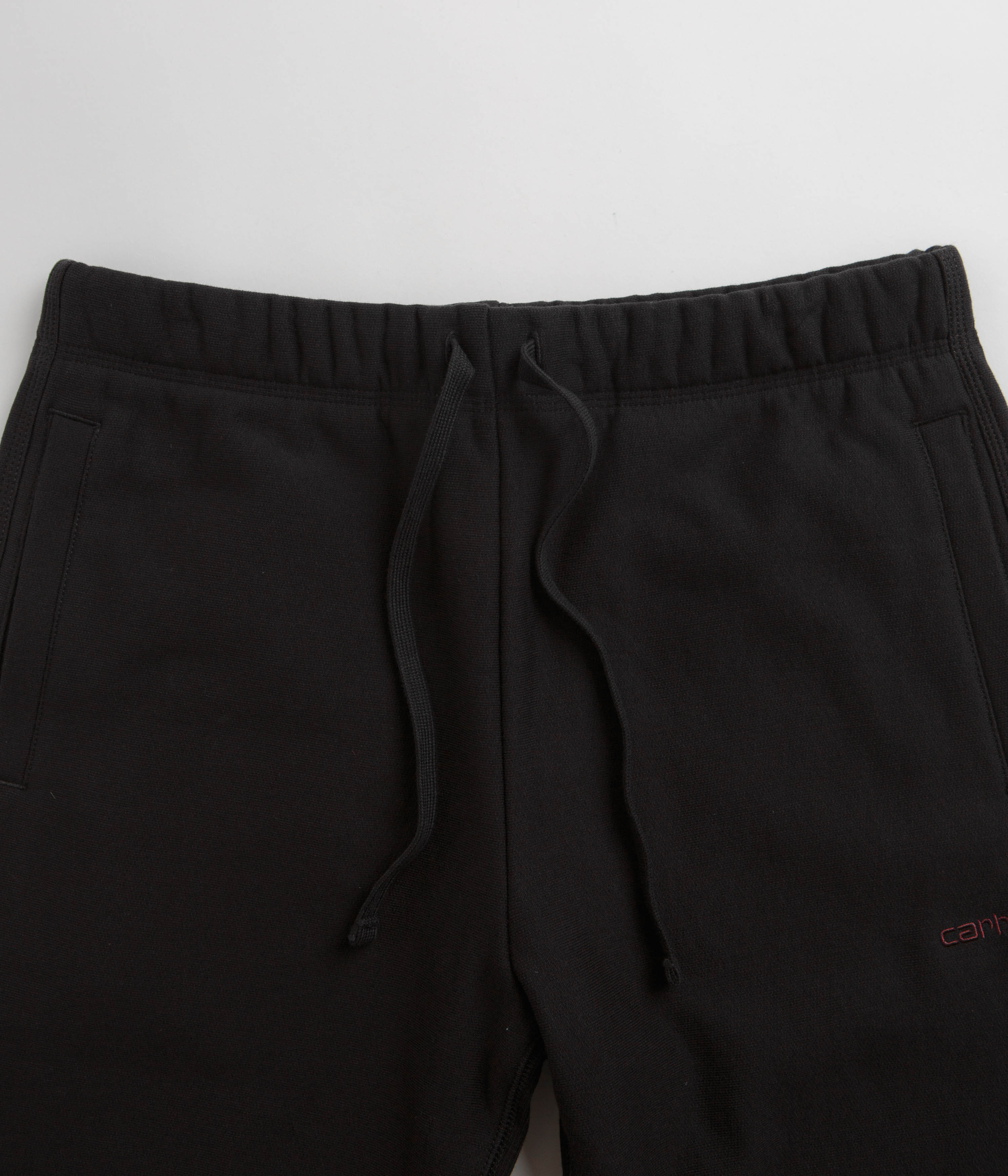 Carhartt American Script Black Sweat Shorts - Unbeatable Style!