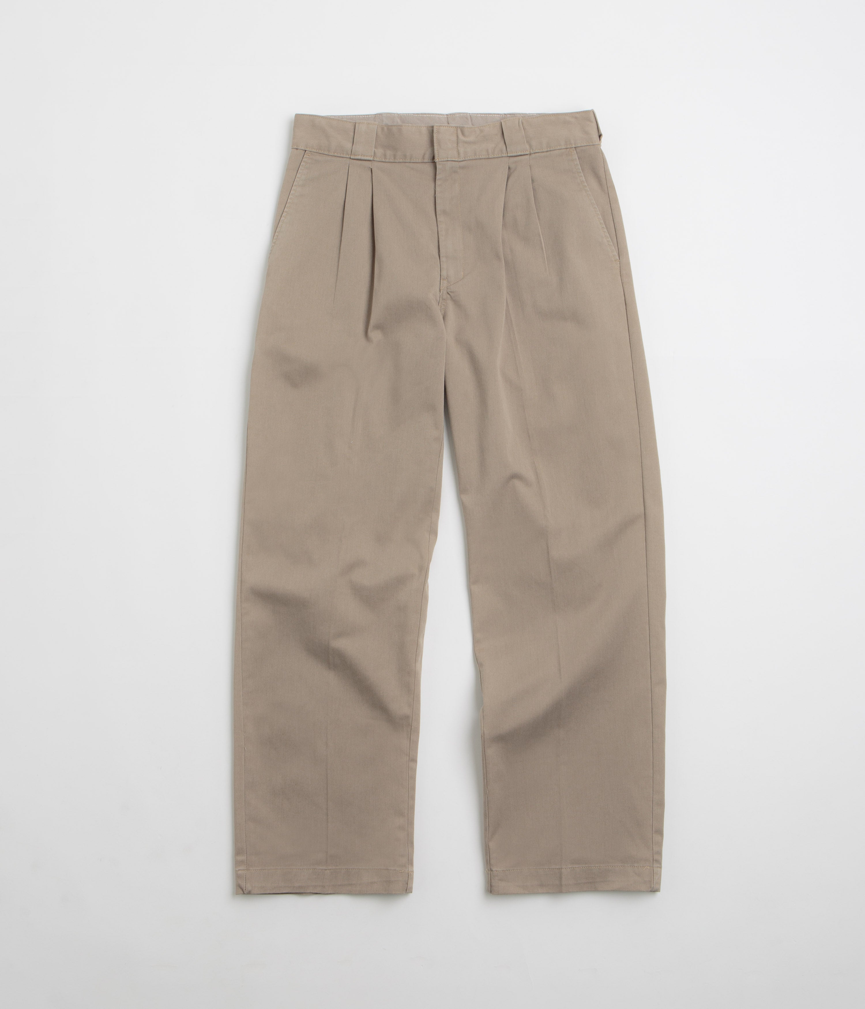 Dickies Unionville Pleated Work Pants - Desert Sand: Comfortable and Stylish!