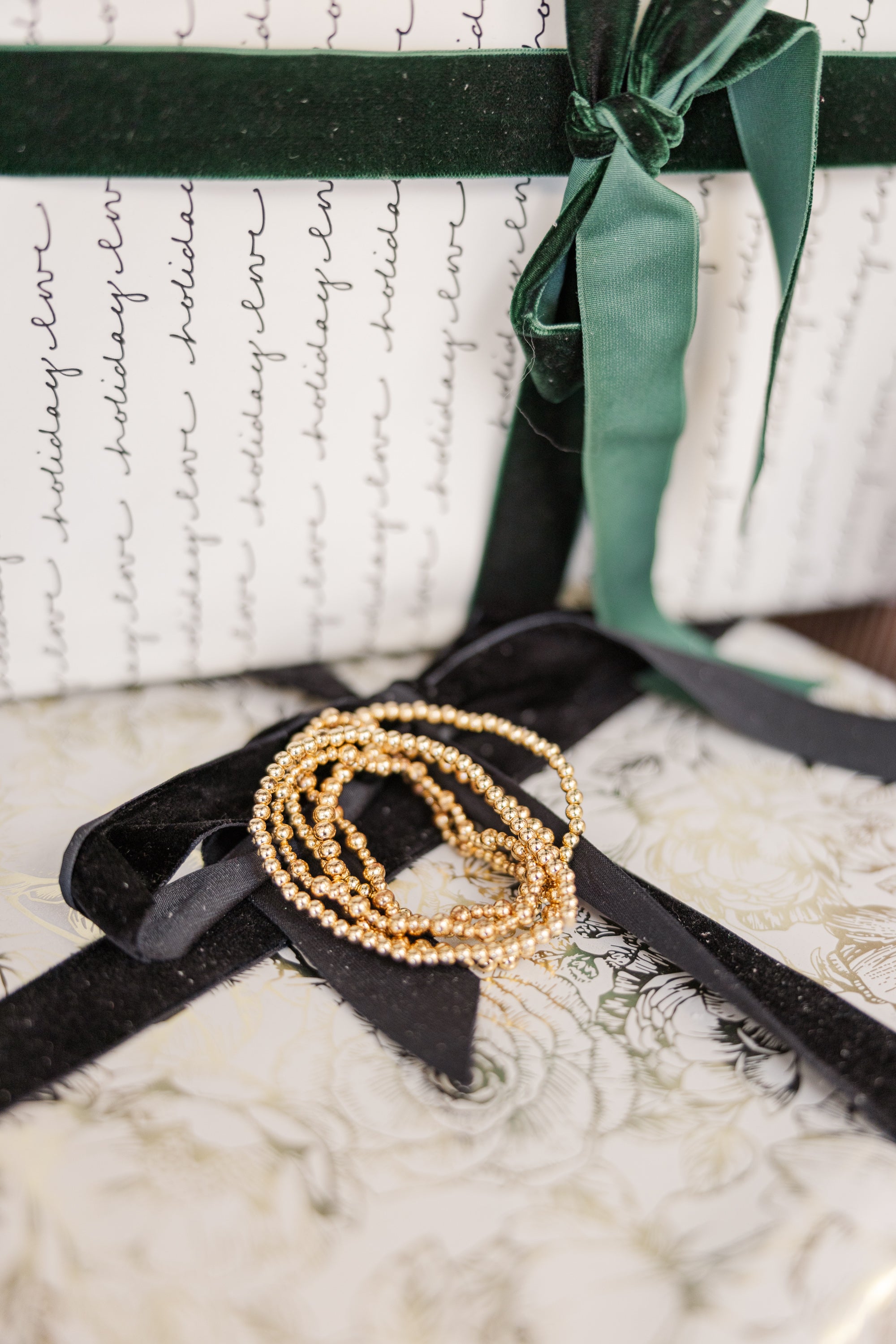 Girls' Unforgettable Gold Bracelet Set