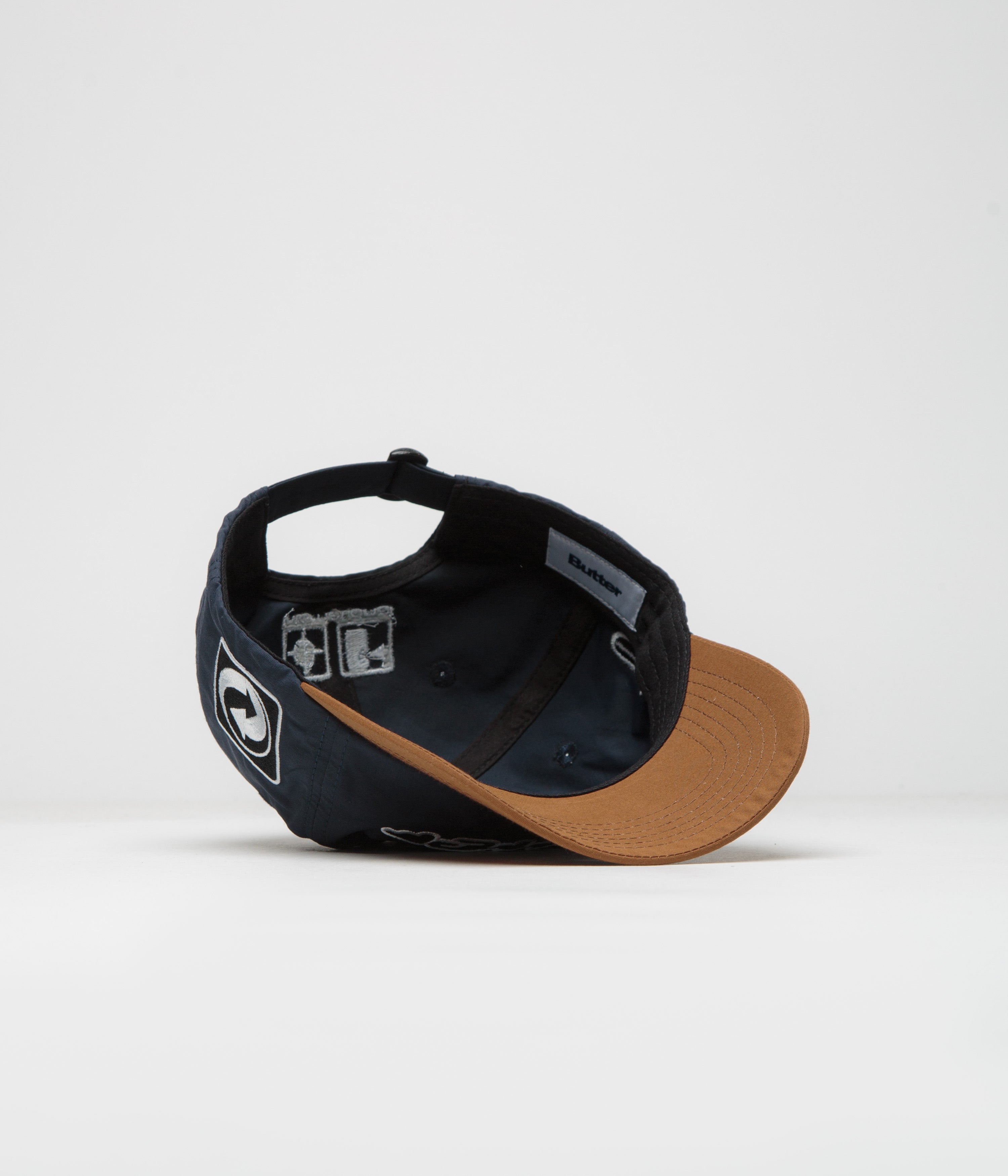 Butter Goods Navy and Bark Corrosive Cap - A Fashion Statement!