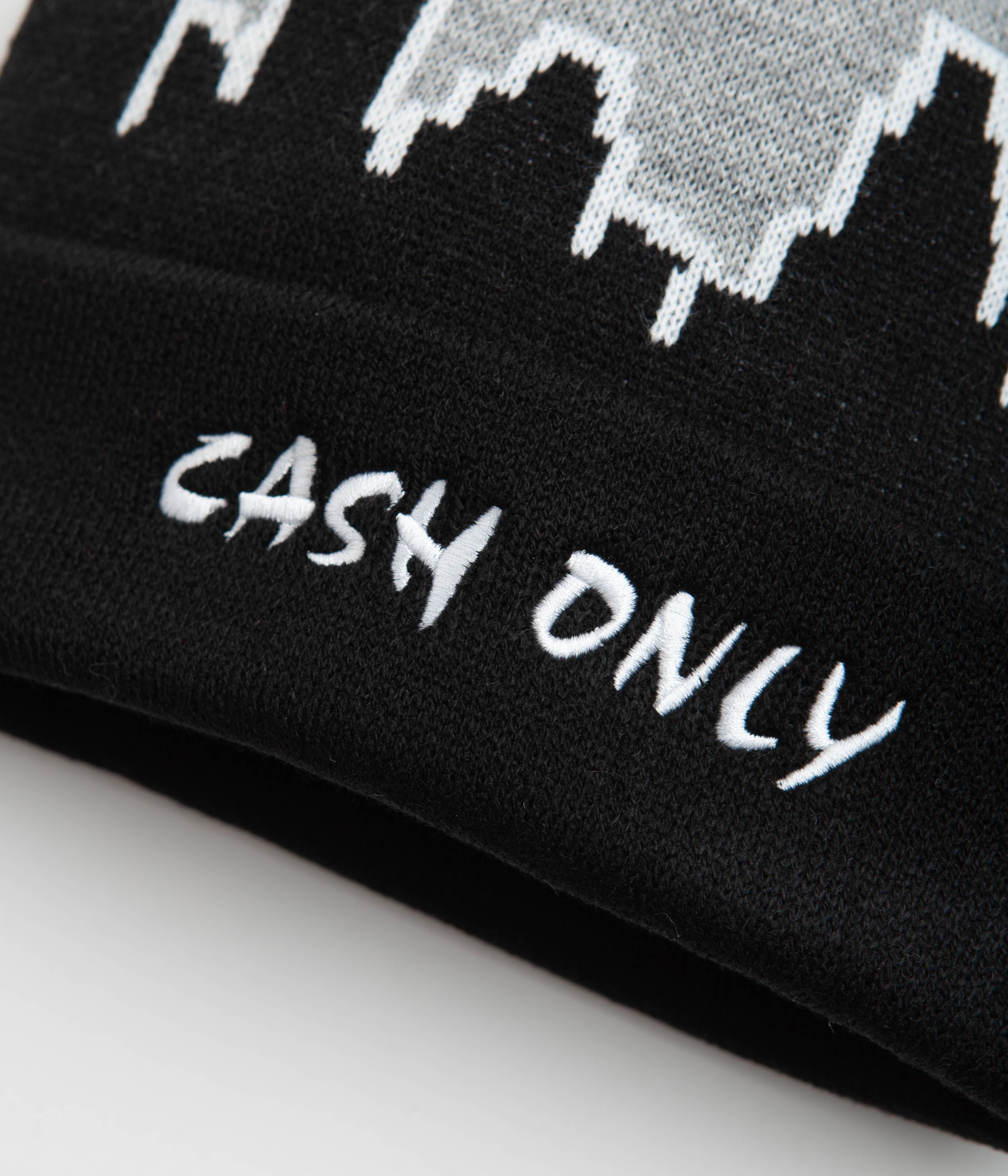 Cash Only Skyline Beanie - Stylish Black Essential