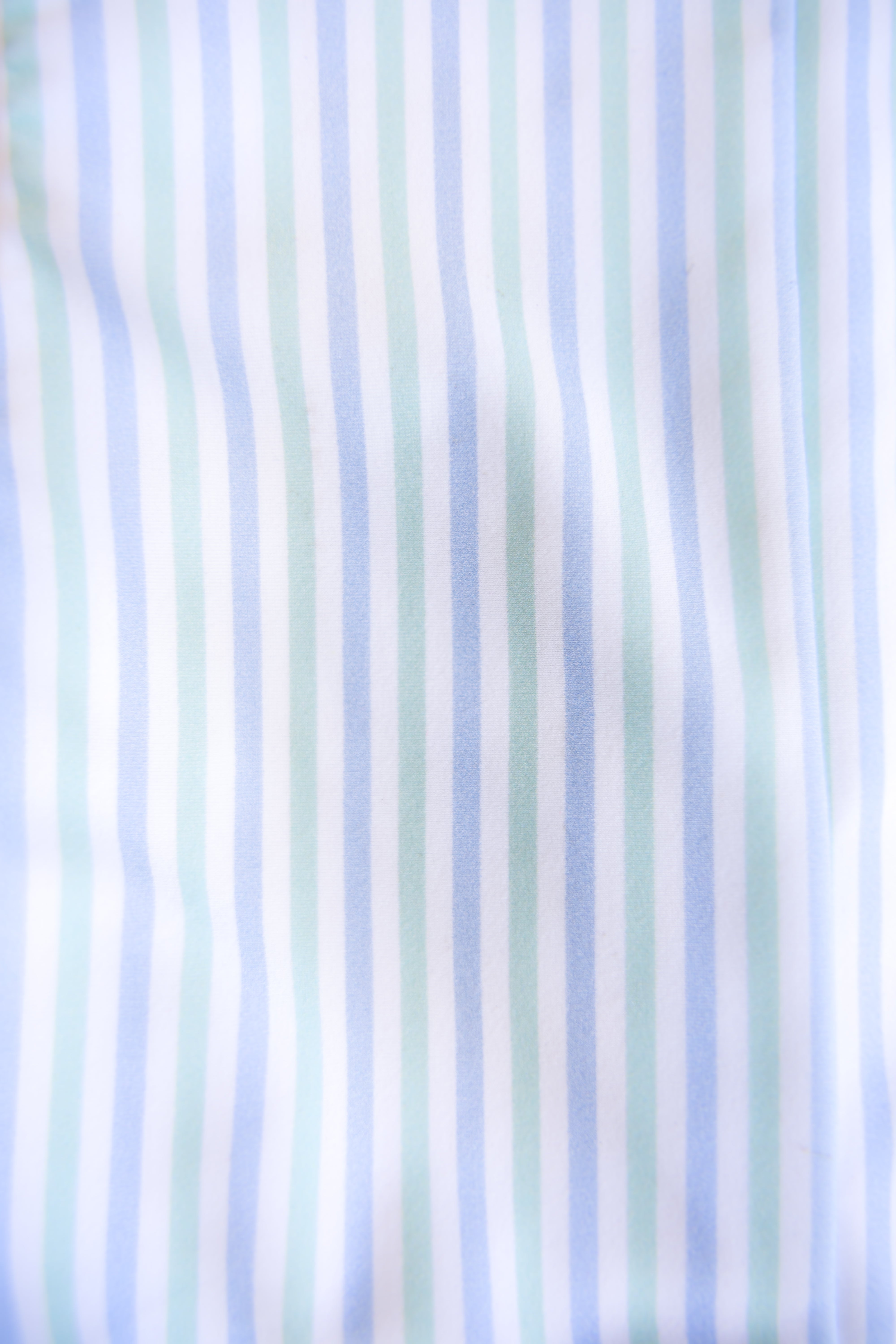 GIRLS: PREORDER NOW! The Carissa Mint Striped Full Zip Rashguard - Stylish Sun Protection