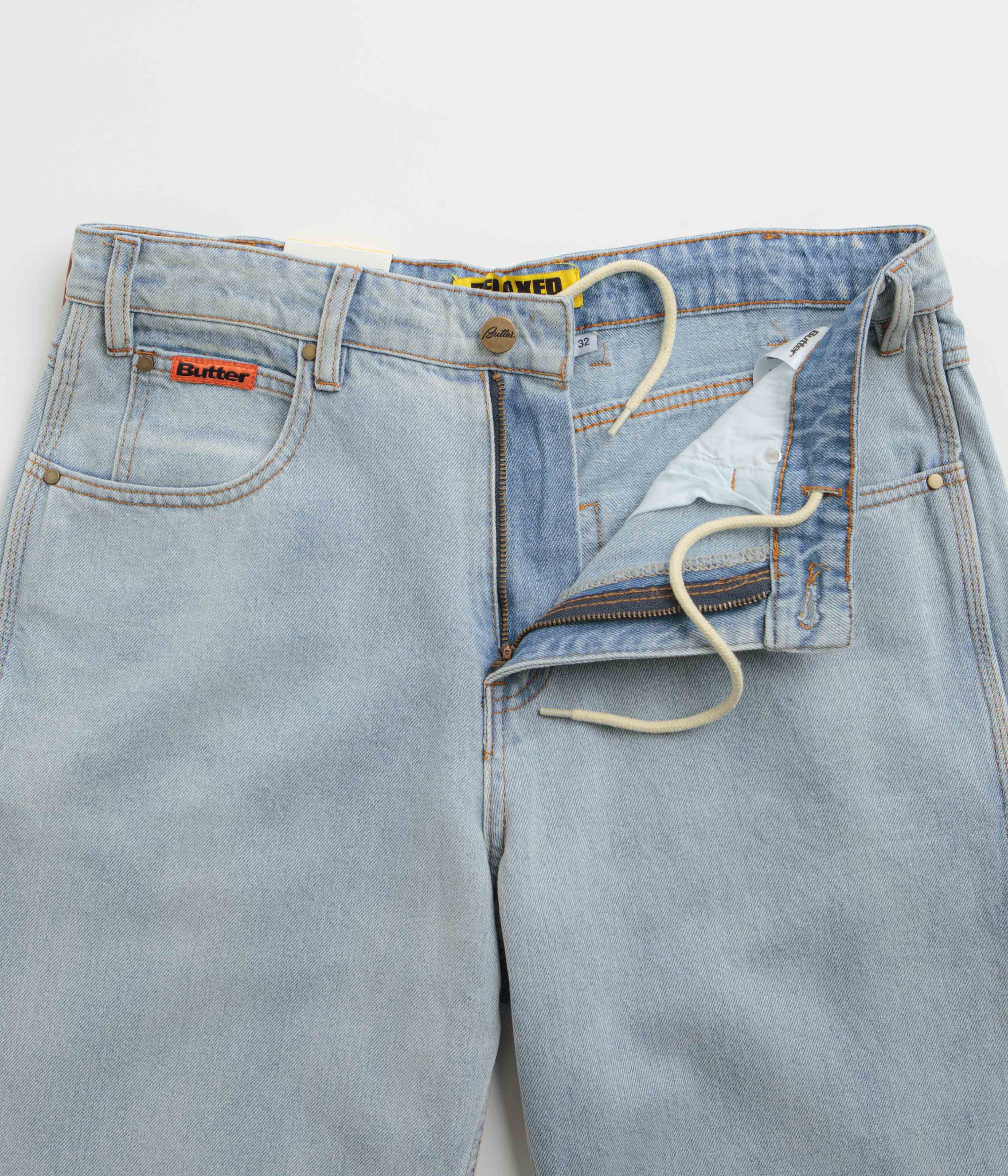 Butter Goods Light Blue Relaxed Jeans - A Fashion Must-Have