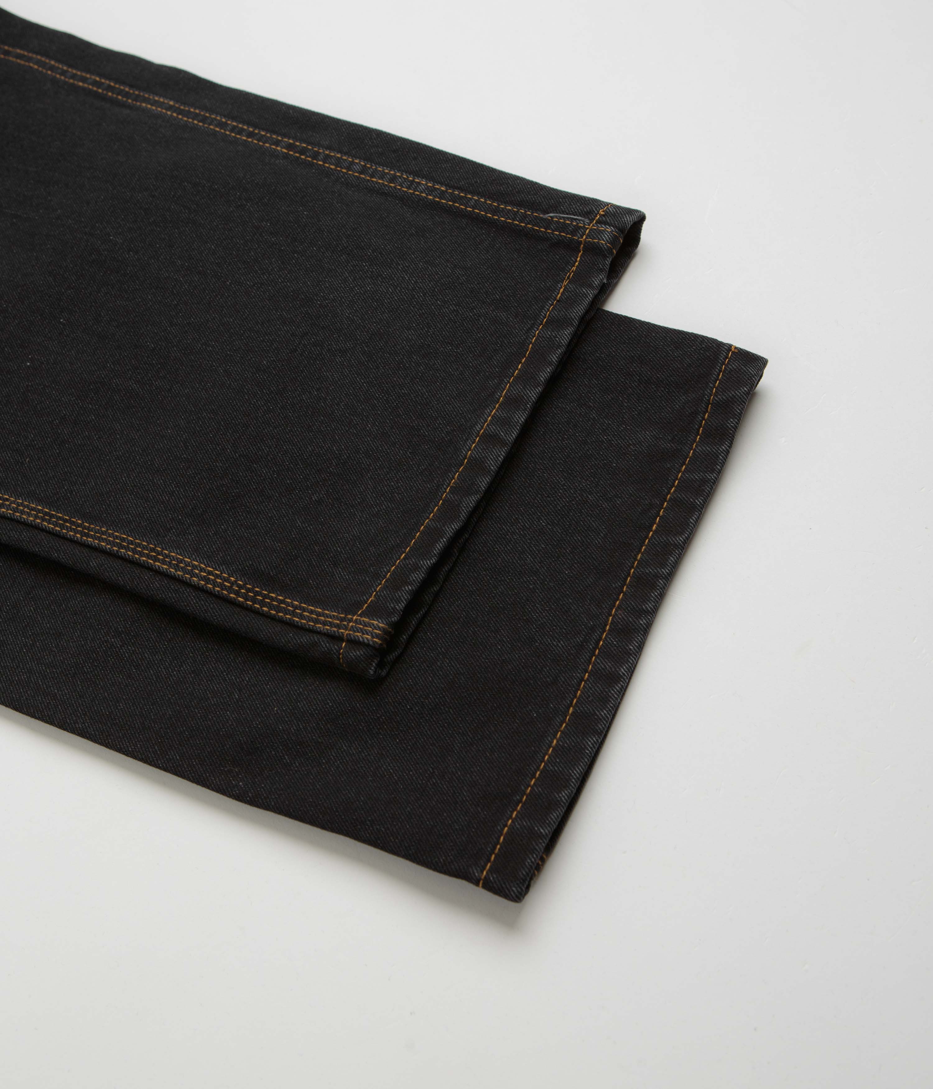 Butter Goods Stylish Baggy Jeans - Washed Black Magic