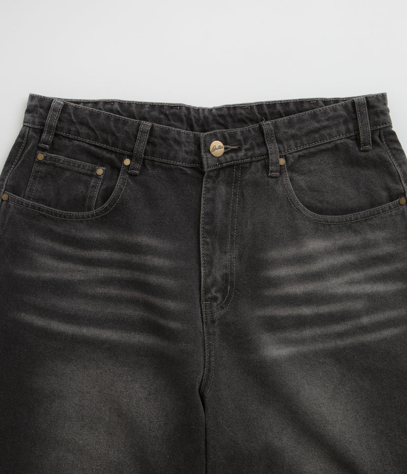 Butter Goods Washed Black Wide Cut Jeans - A Fashion Statement!
