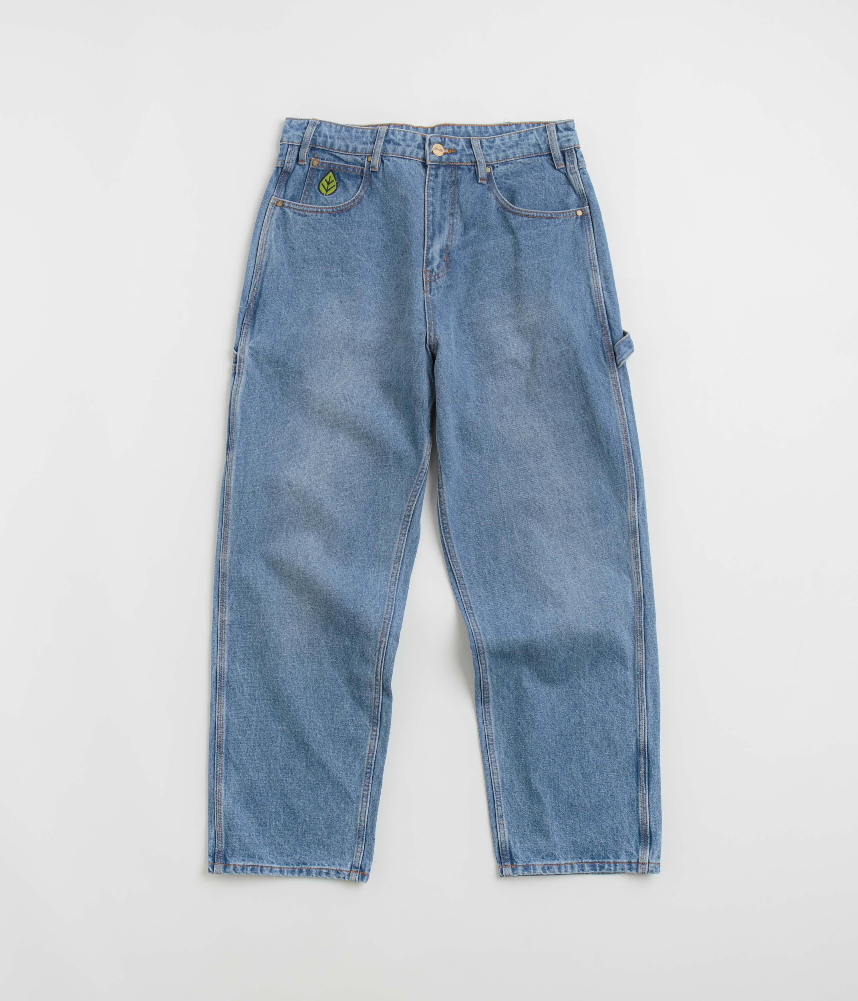 Butter Goods Weathergear Heavyweight Jeans - Stylish Worn Indigo