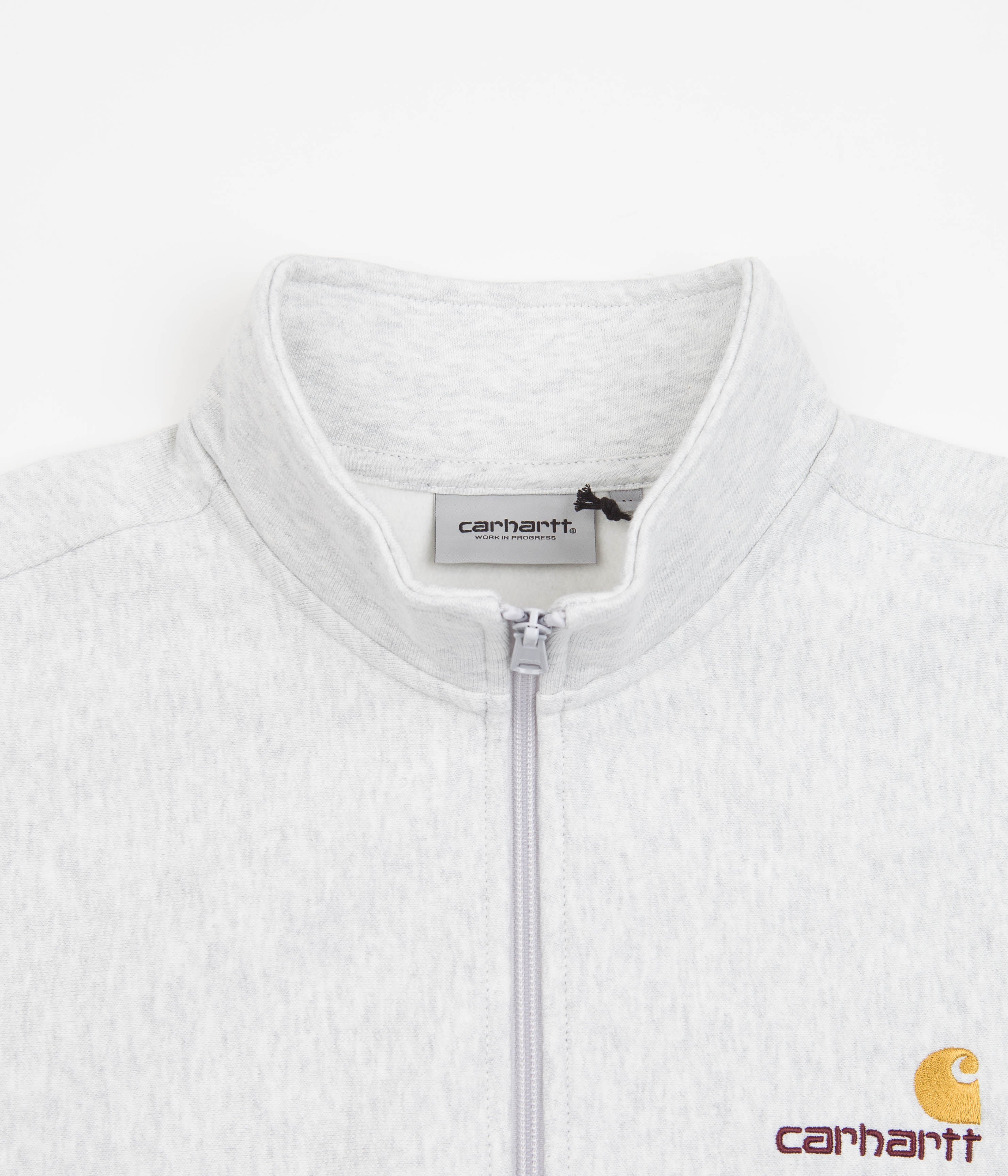 Carhartt American Script Jacket - Ash Heather: Timeless Workwear Essential