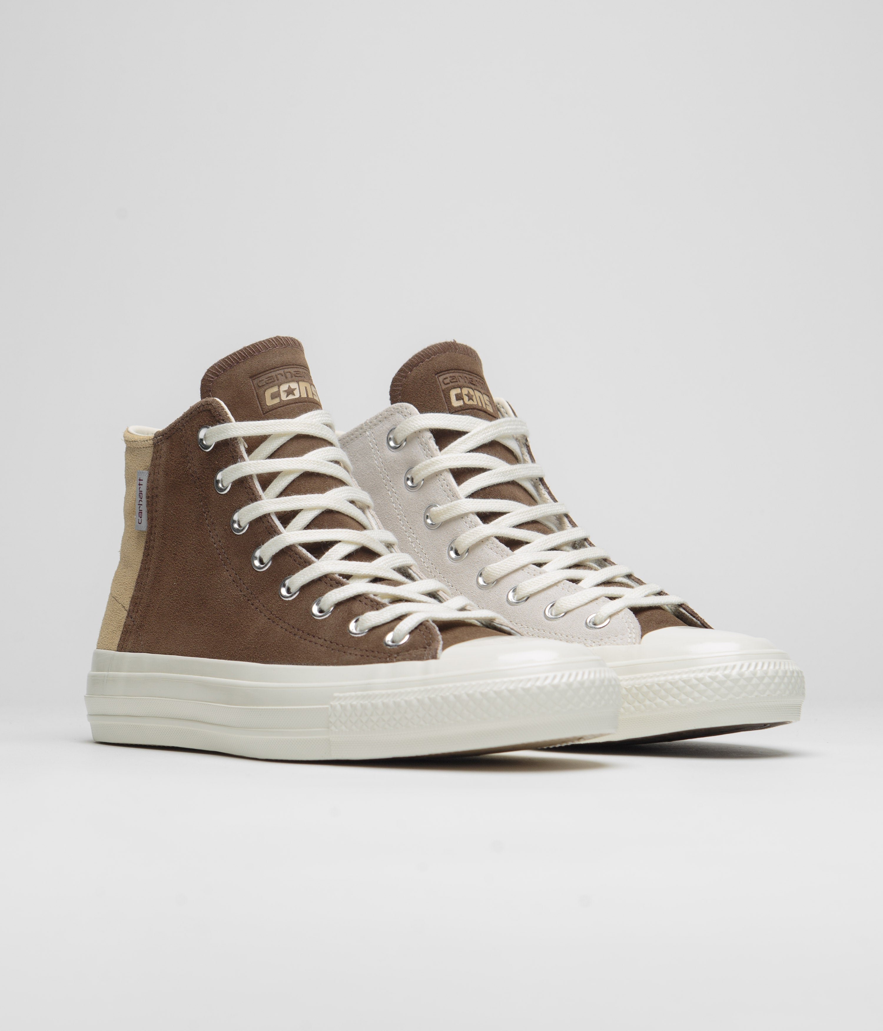 Converse x Carhartt WIP CTAS Pro Shoes - Stunning Starfish, Tofu & Dark Earth