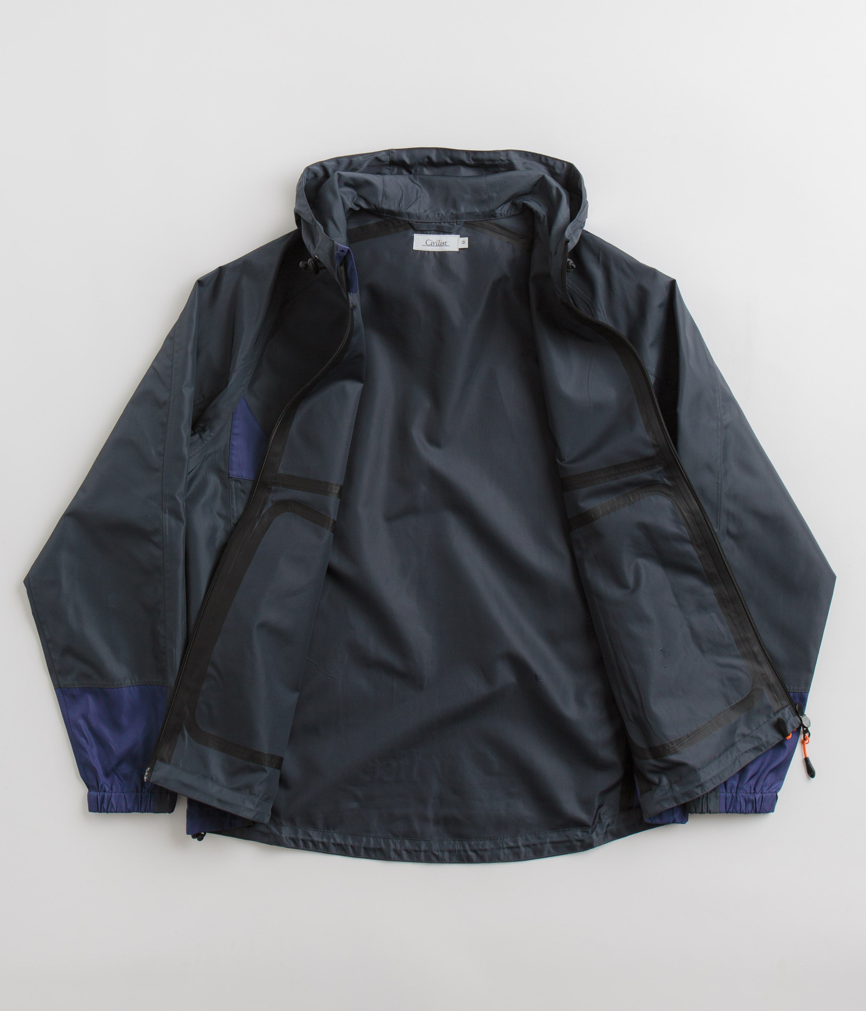 Civilist Charcoal/Blue Tech Jacket - Must-Have for Skate Enthusiasts