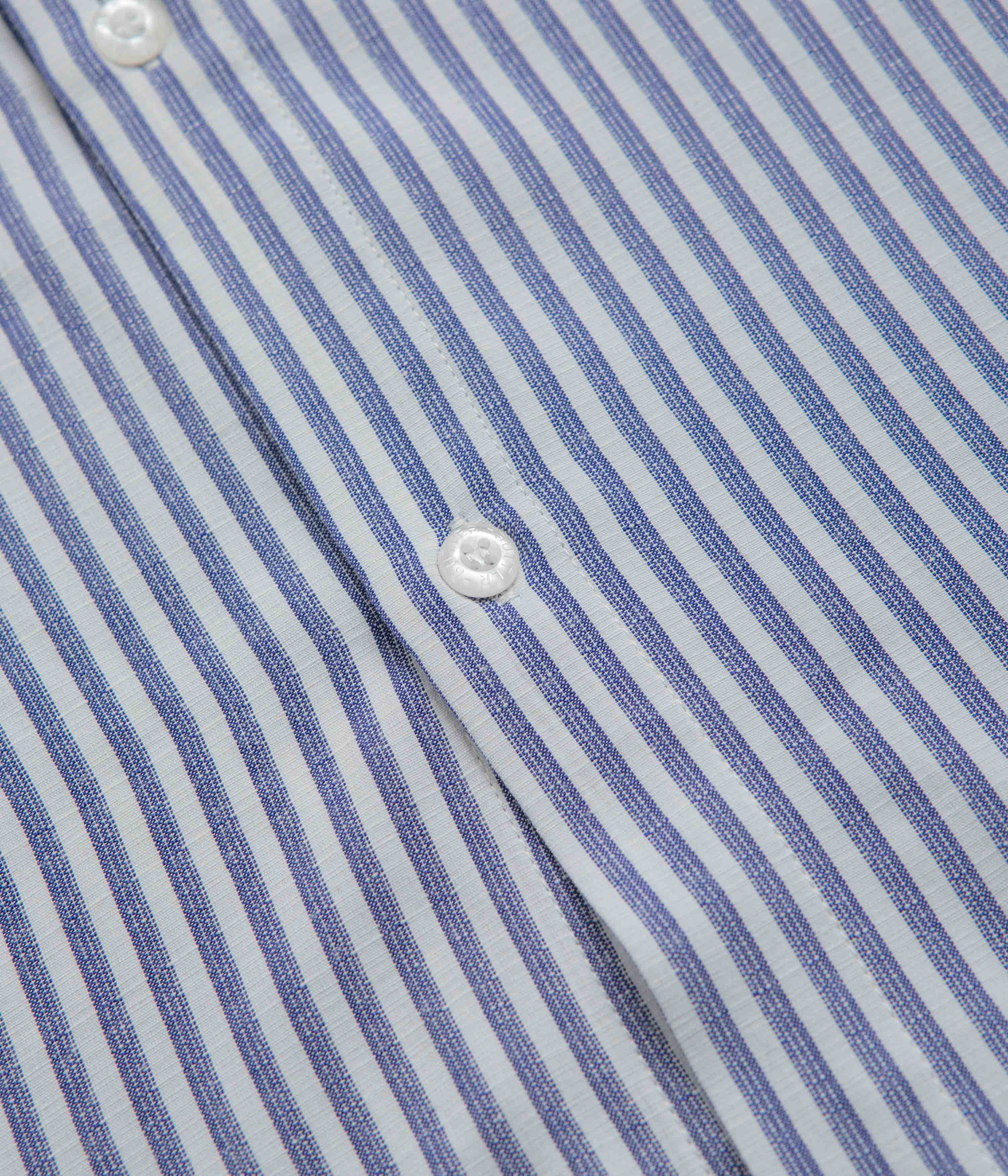 Butter Goods Hickory Blue Stripe Short Sleeve Shirt - A Must-Have!