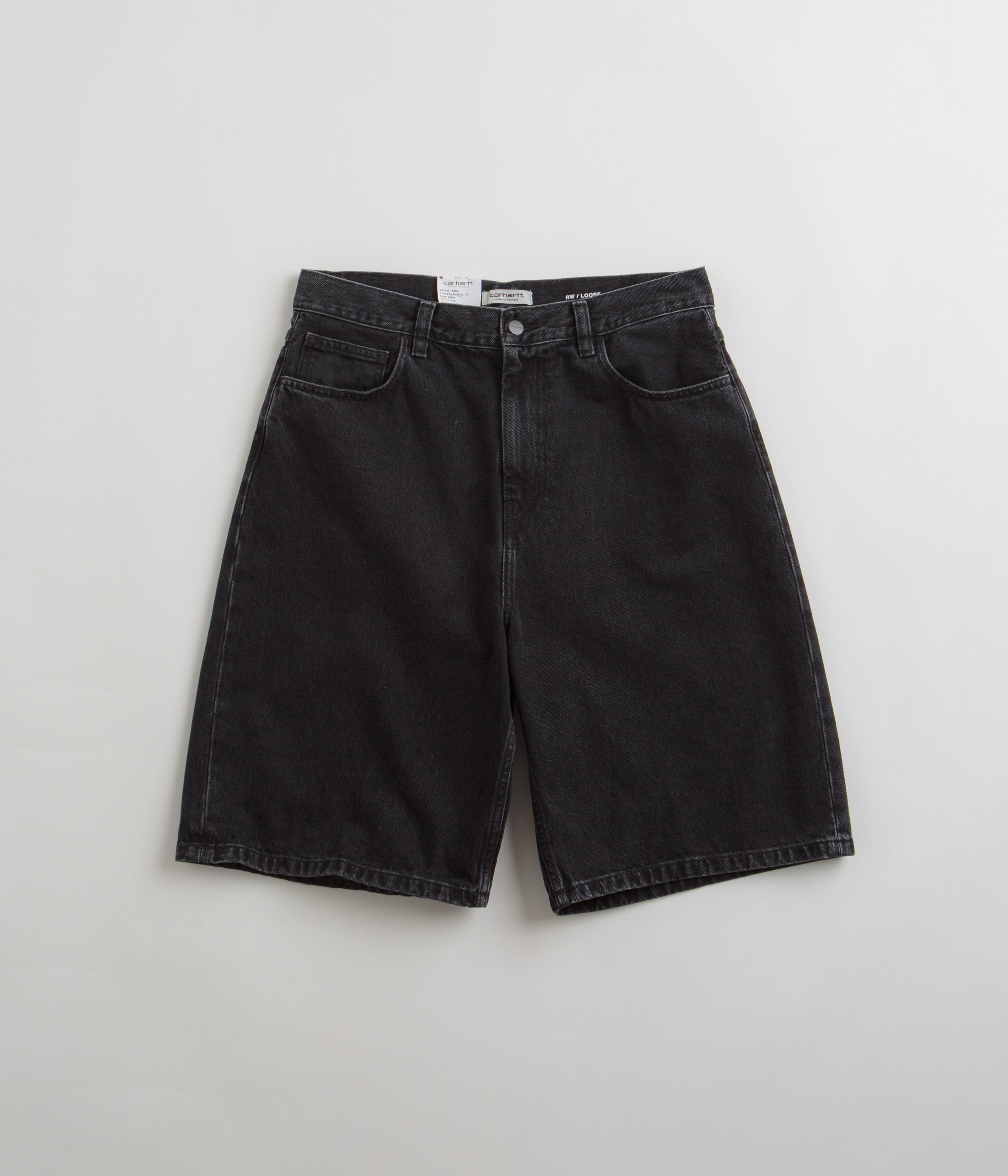 Carhartt Women's Brandon Shorts - Stunning Black Stone Washed
