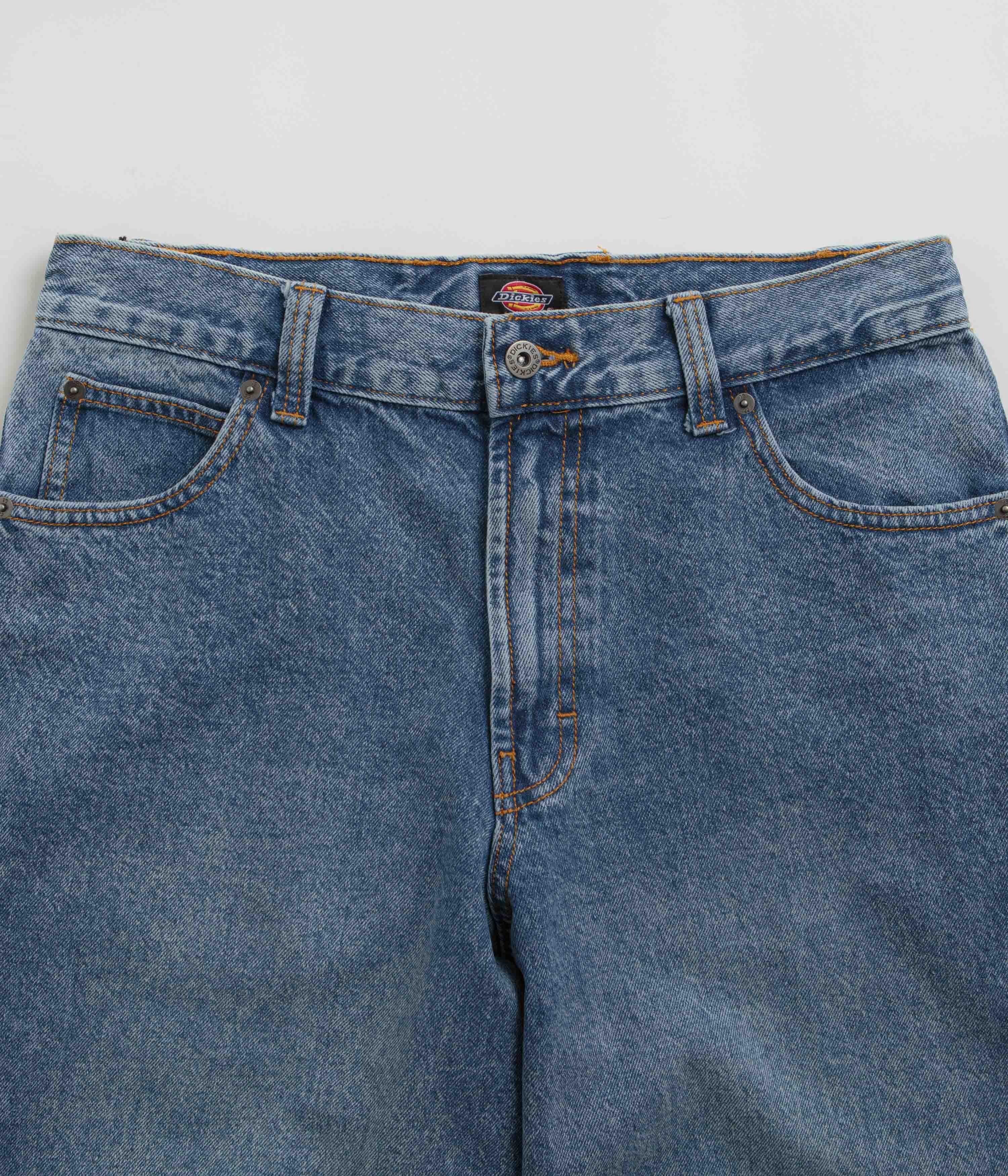 Dickies Loose Wave Jeans - Stunning Rinsed Blue with Fade