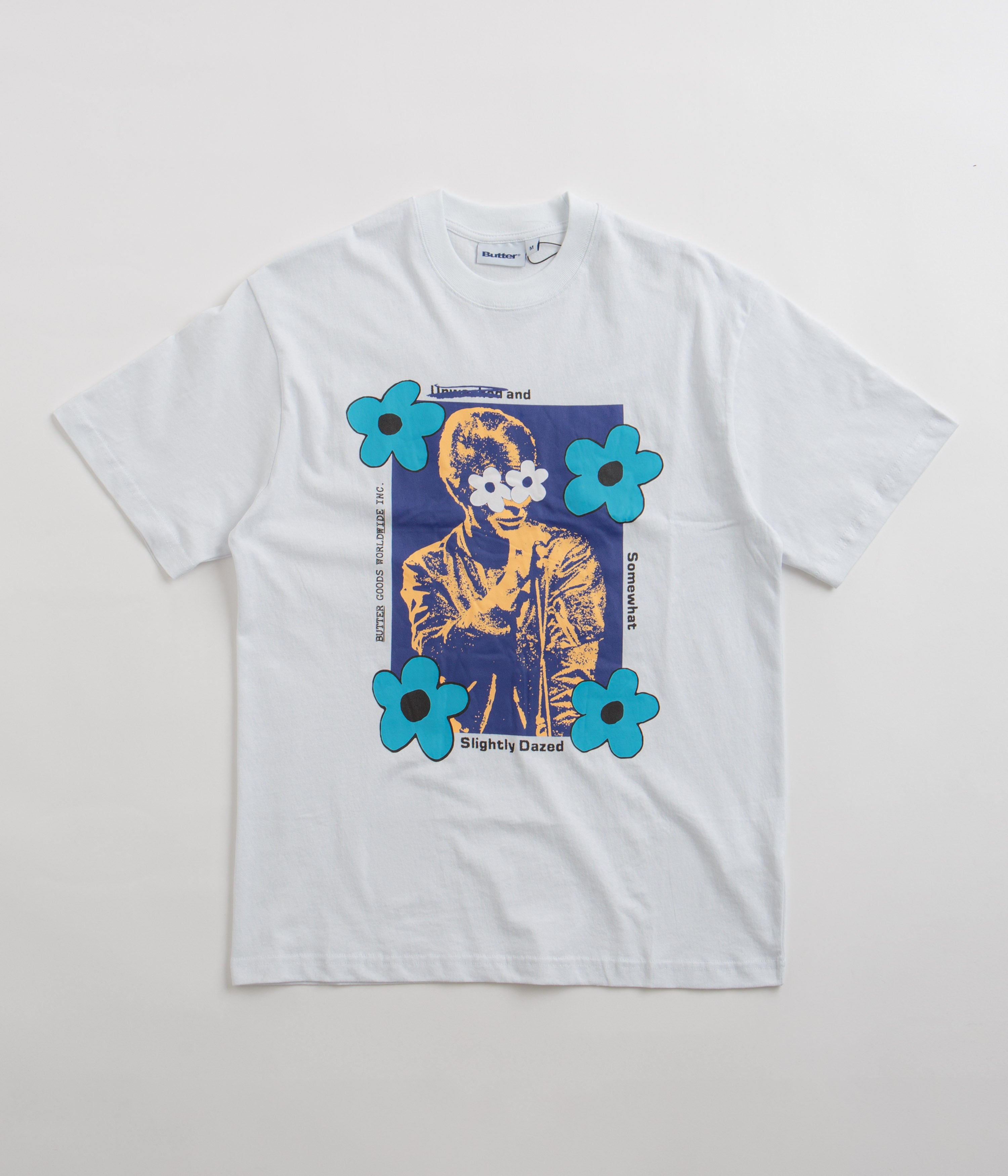 Butter Goods Dazed White T-Shirt - A Must-Have!