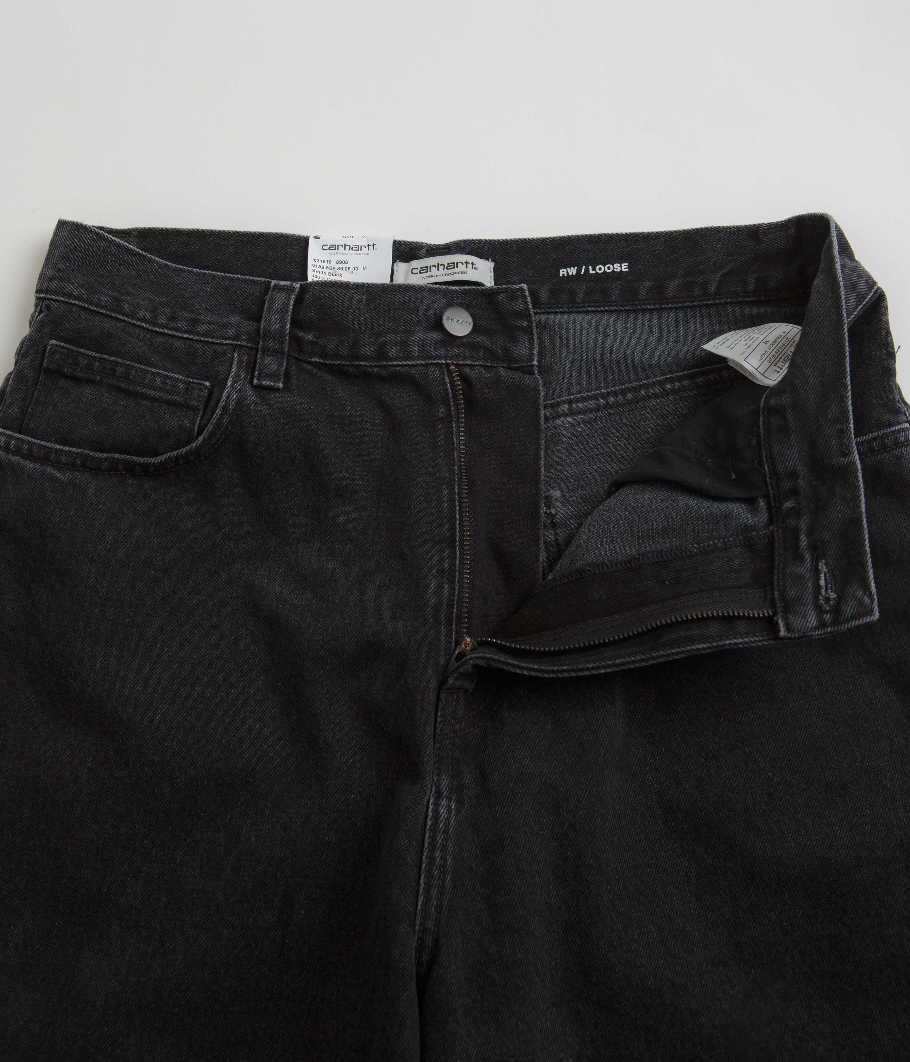 Carhartt Women's Brandon Shorts - Stunning Black Stone Washed