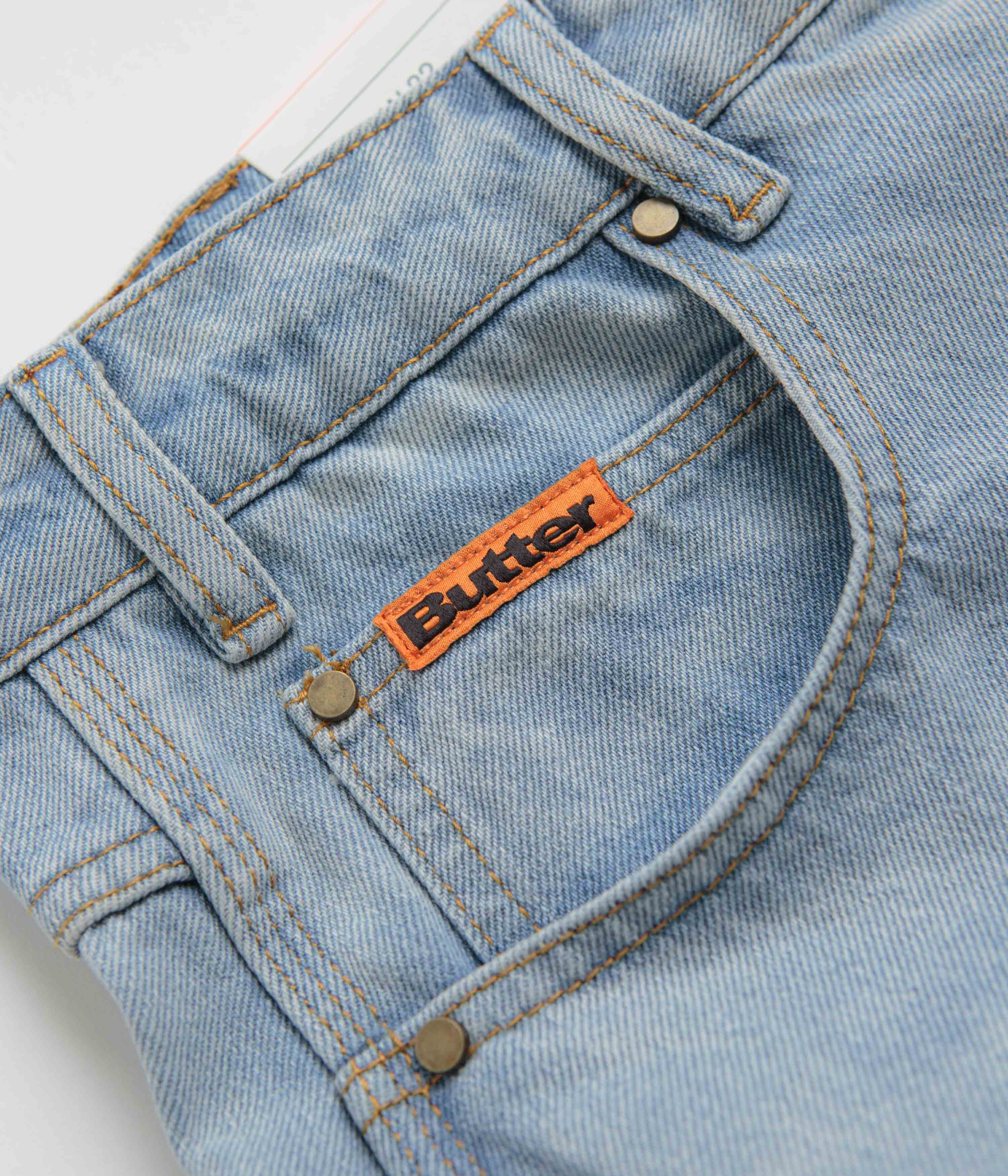 Butter Goods Stylish Baggy Jeans - Stunning Light Blue / Blue