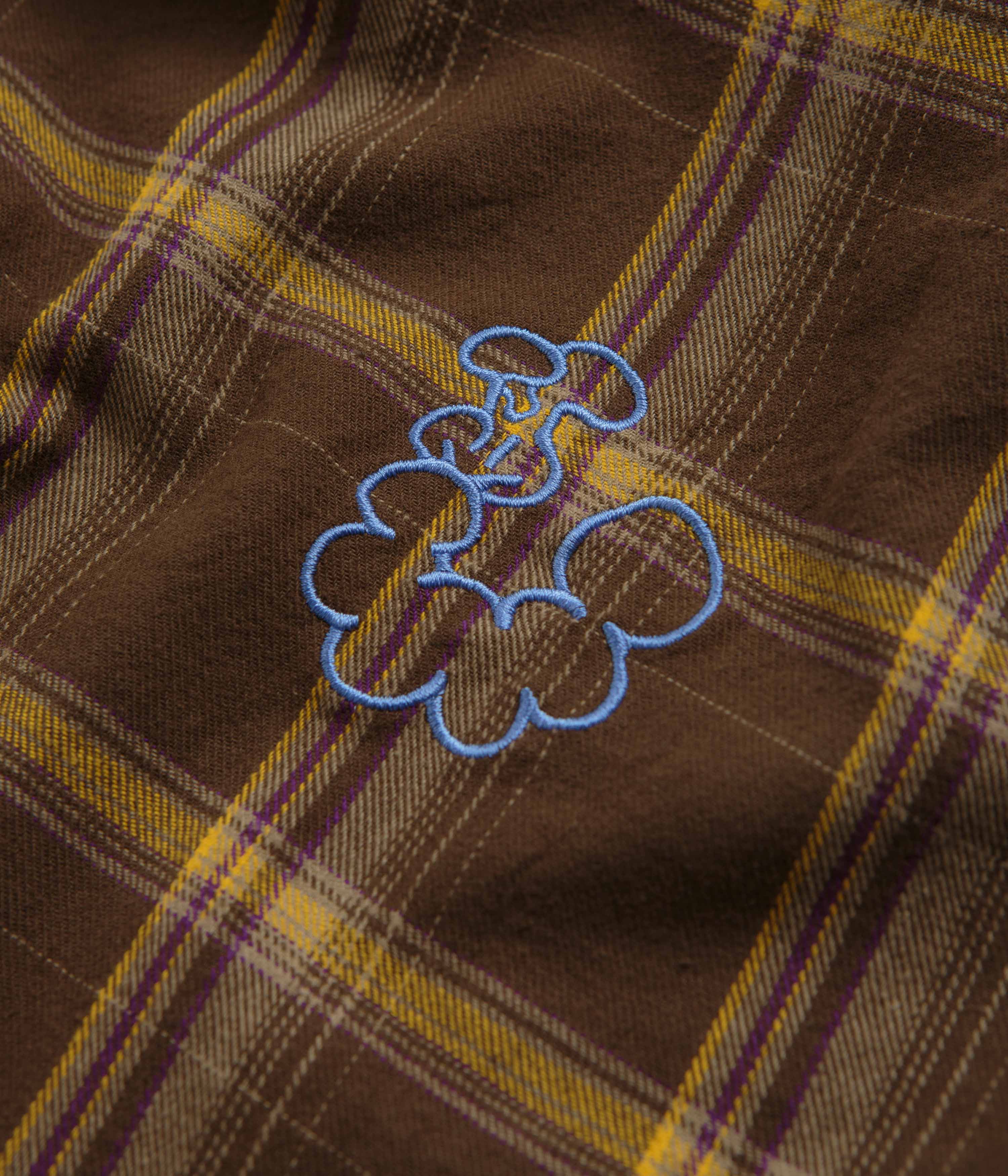 Butter Goods Bugs Flannel Shirt - Chestnut: A Fashion Statement