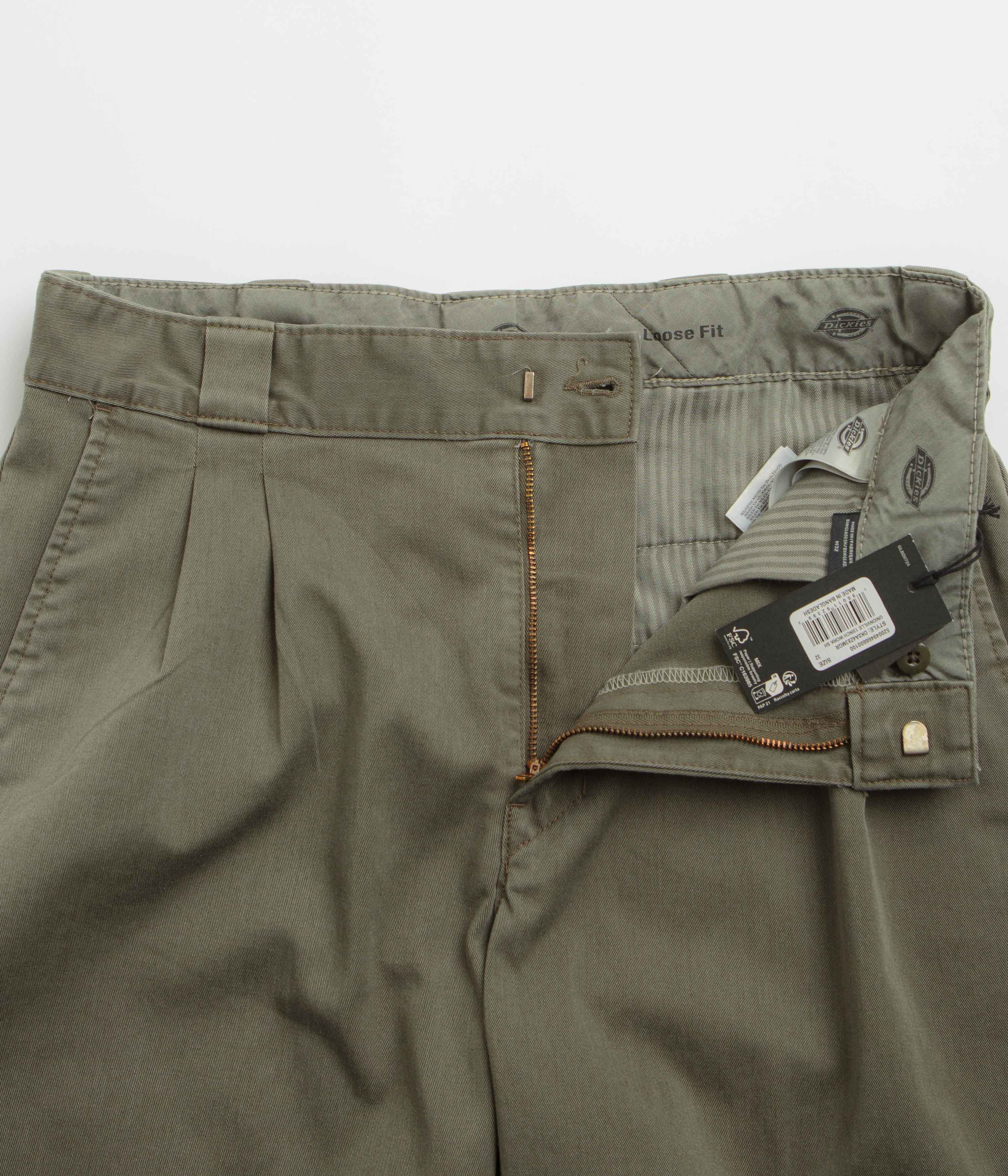 Dickies Unionville 13-Inch Military Green Work Shorts - A Must-Have!
