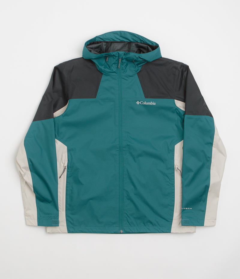 Columbia Inner Limits III Jacket - Stunning River Blue, Sleek Black, & Sophisticated Dark Stone