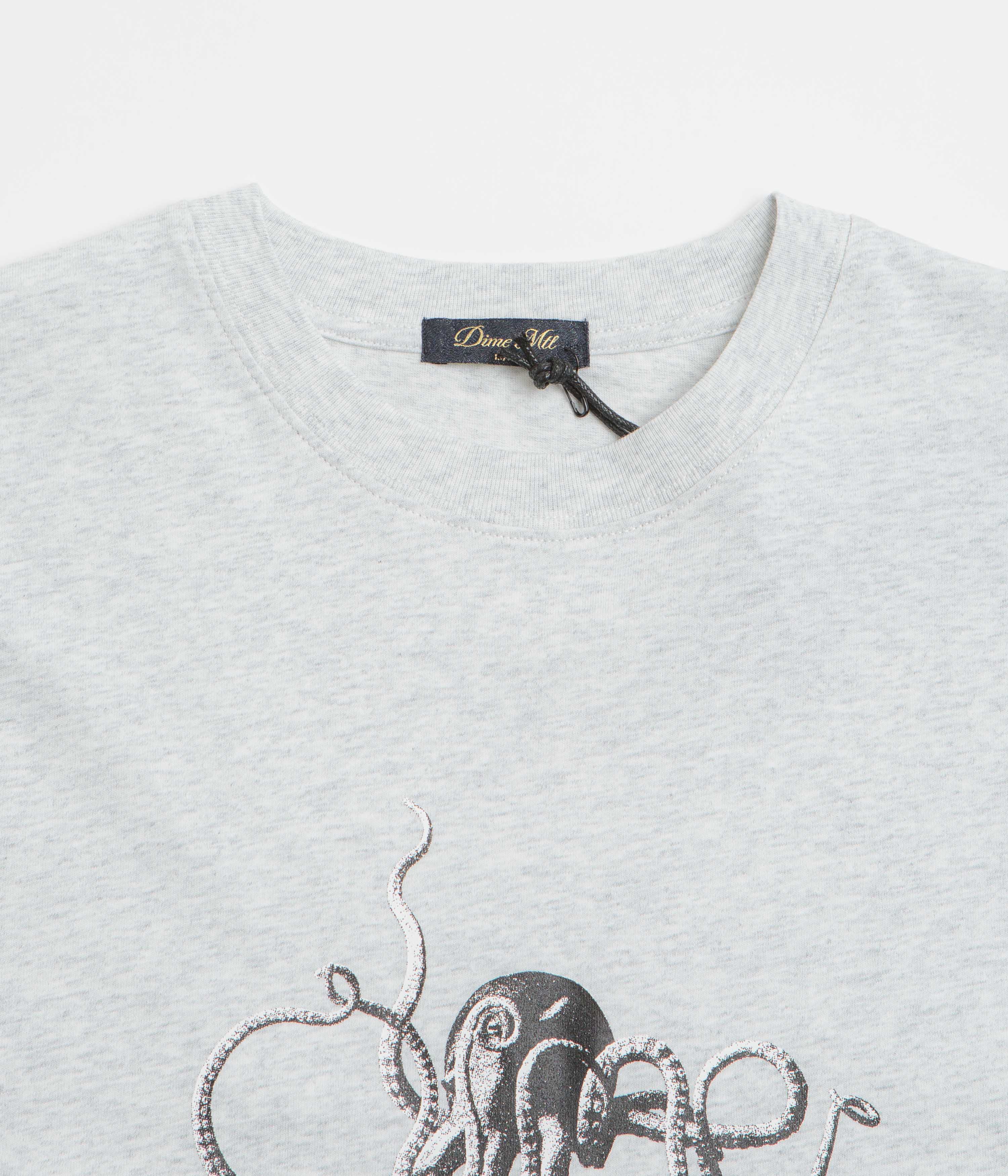 Stunning Dime Octopus Ash T-Shirt - Grab Yours Now!