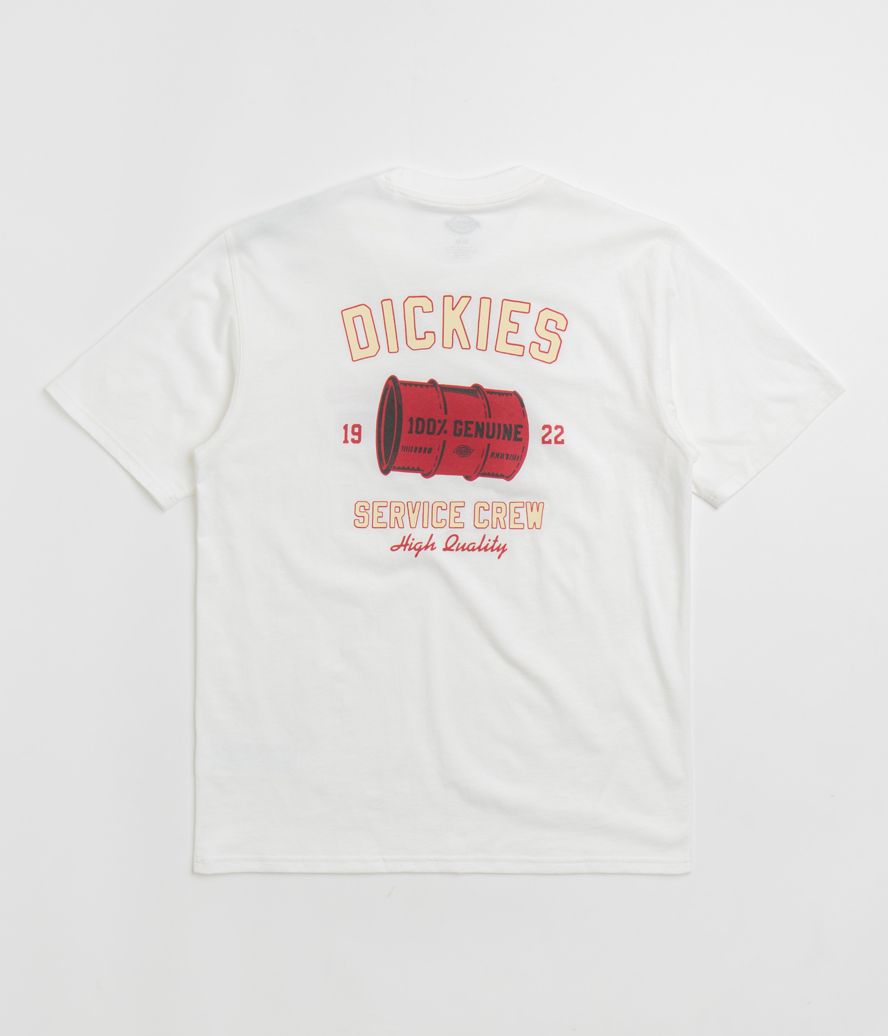 Dickies White Service Crew T-Shirt - A Must-Have!