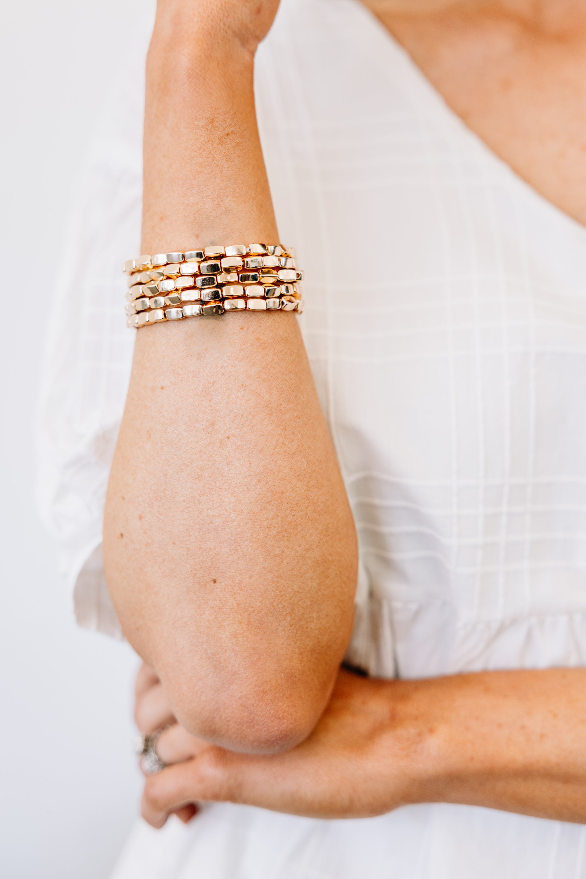 Gorgeous Fun Gold Bracelet Set