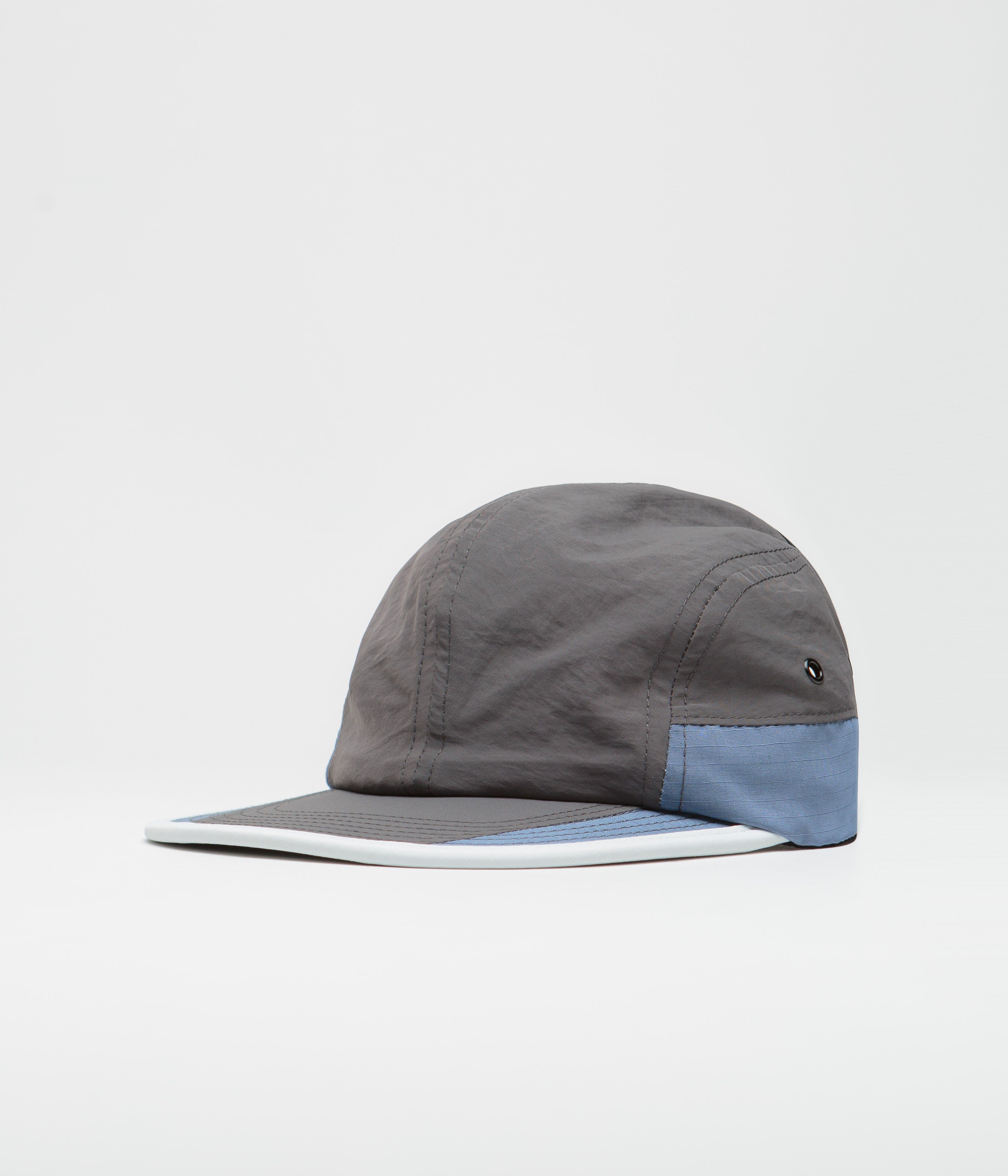 Butter Goods Ripstop Trail 5 Panel Cap - Stunning Slate / Steel