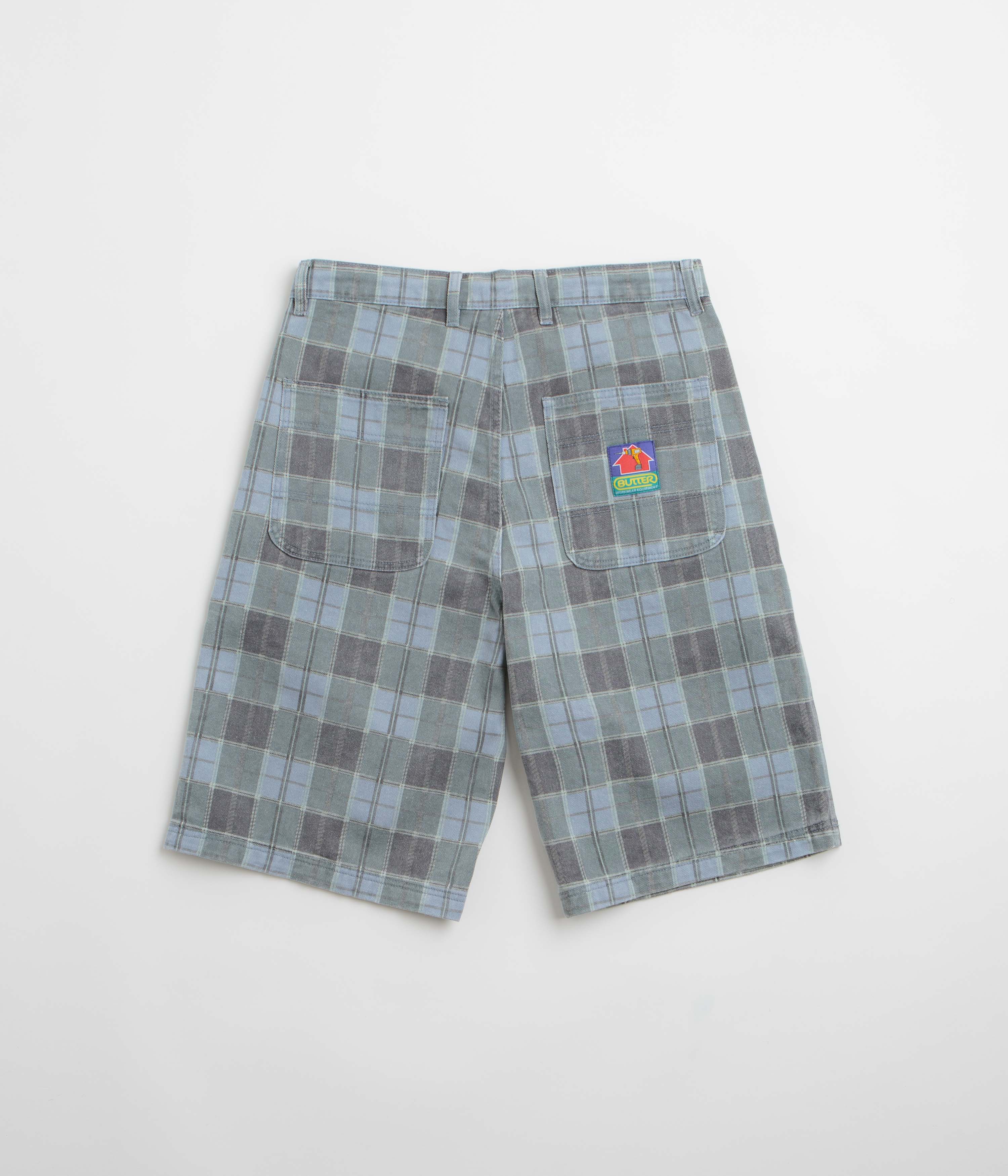 Butter Goods Stylish Plaid Work Shorts - A Must-Have!