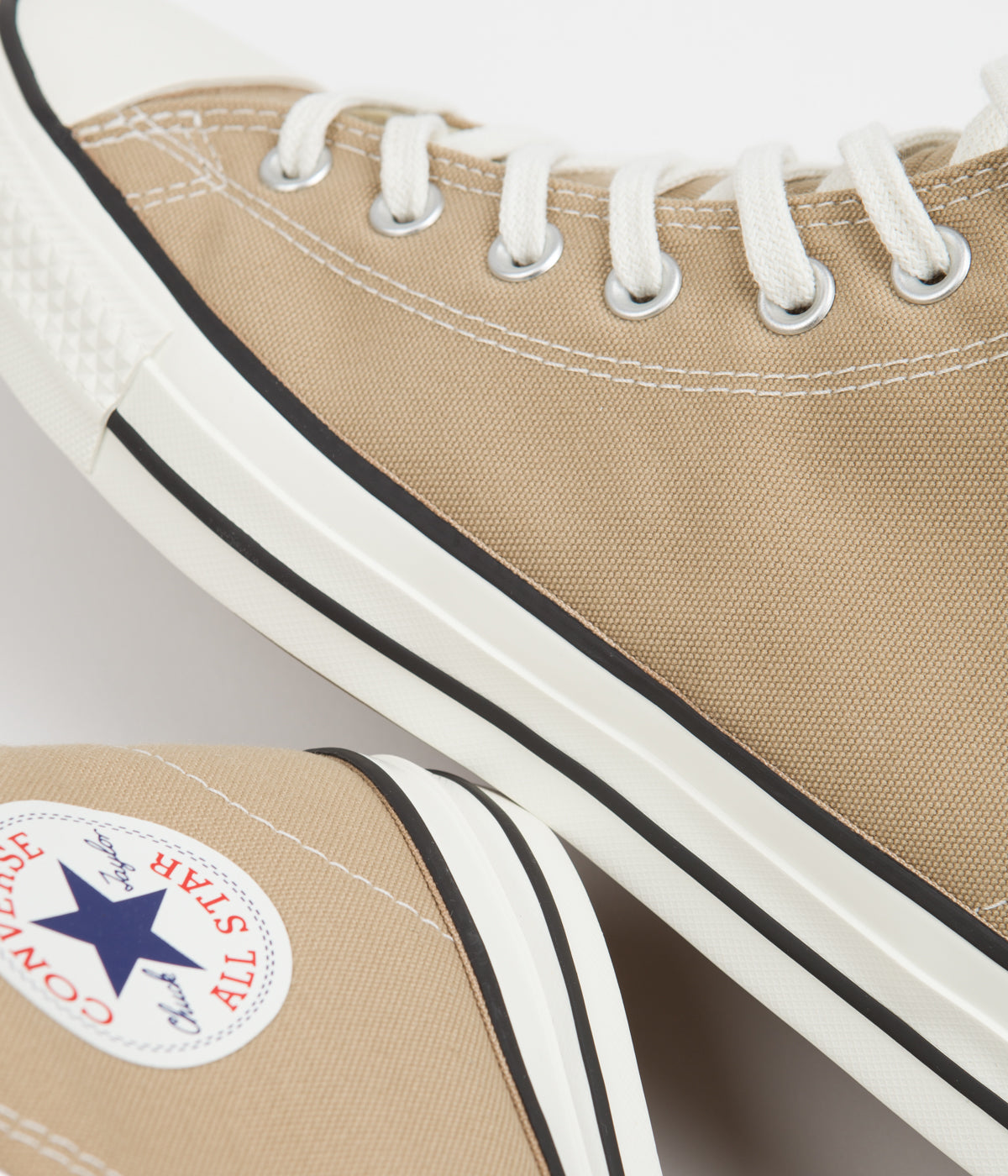 Converse CTAS Pro Canvas Mid Shoes - Stunning Nomad Khaki / Black / Egret