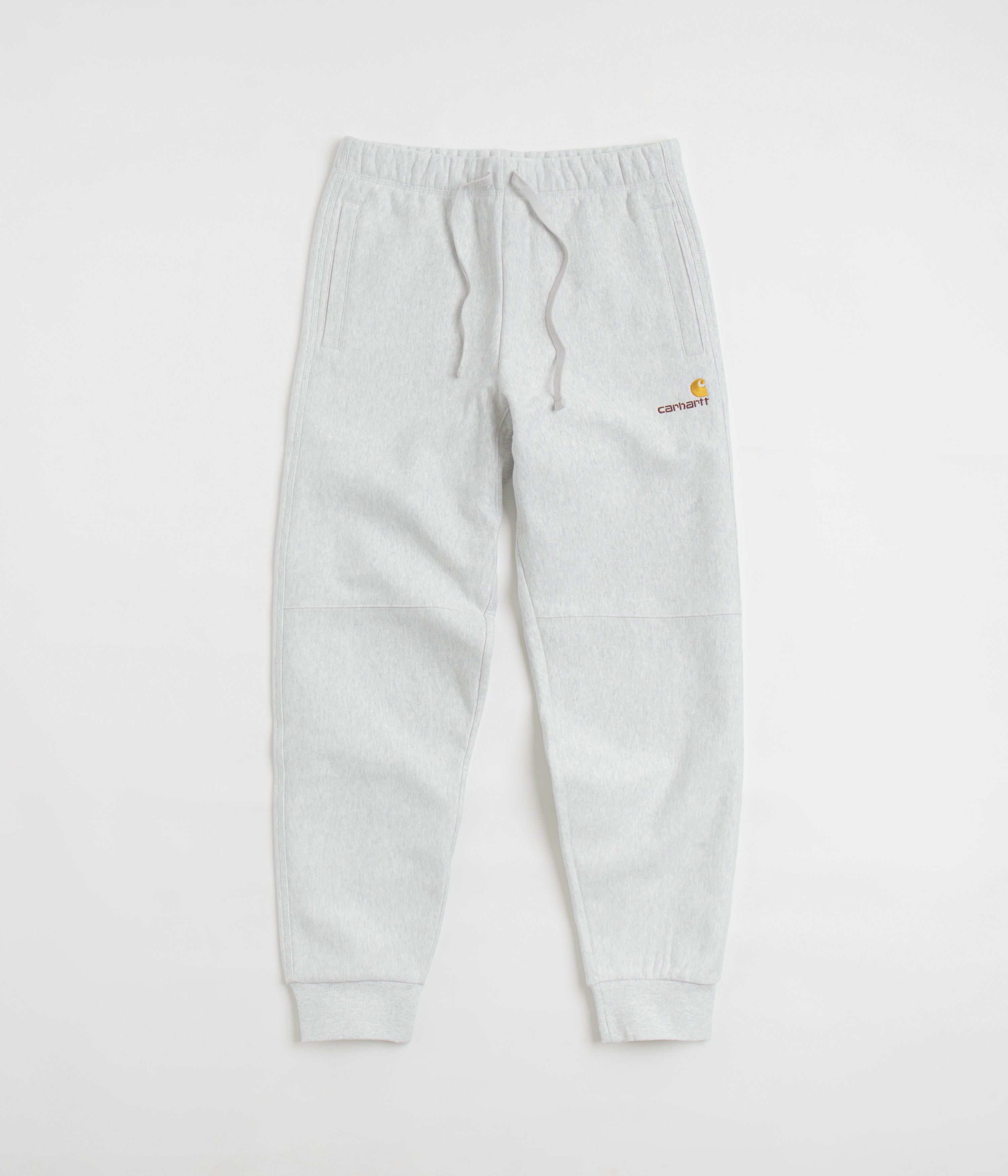 Carhartt American Script Ash Heather Sweatpants - A Must-Have!