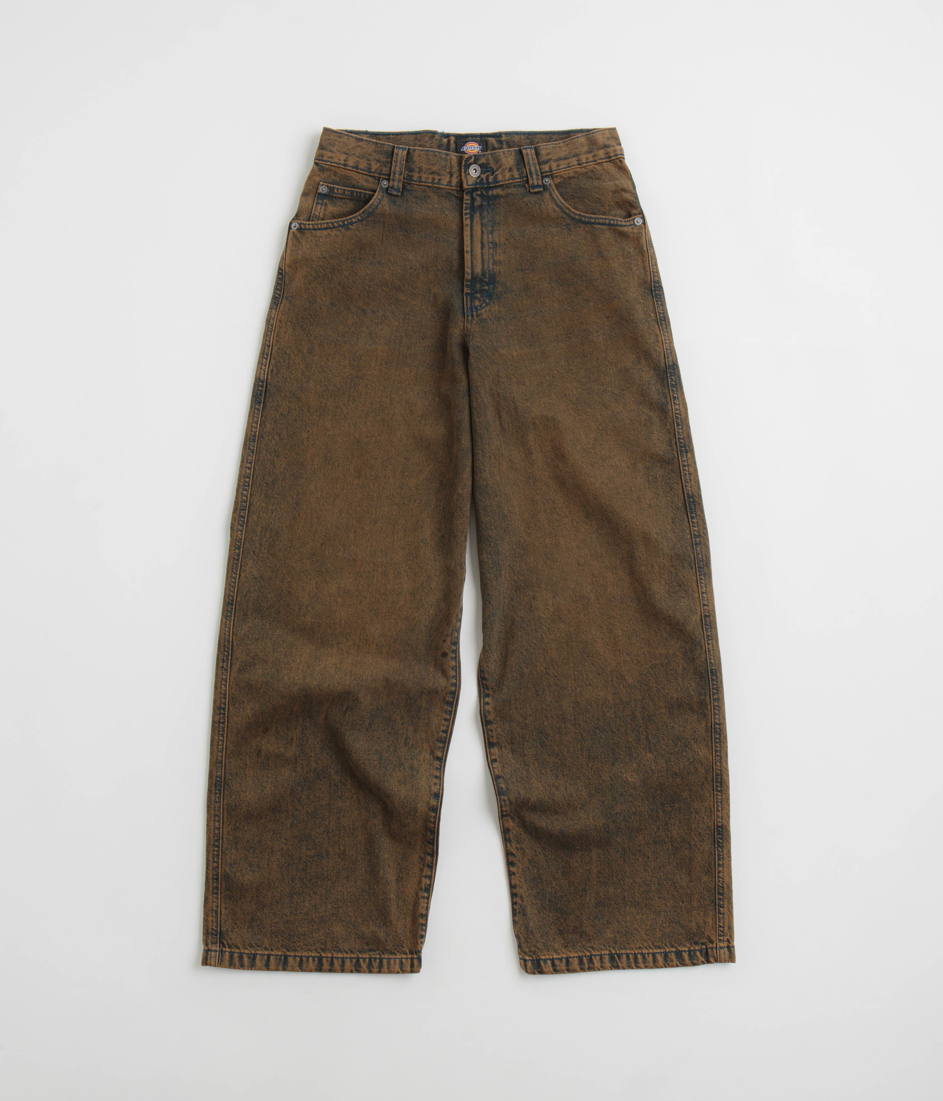 Dickies Indigo Brown Tinted Loose Wave Jeans - Fashionably Baggy!