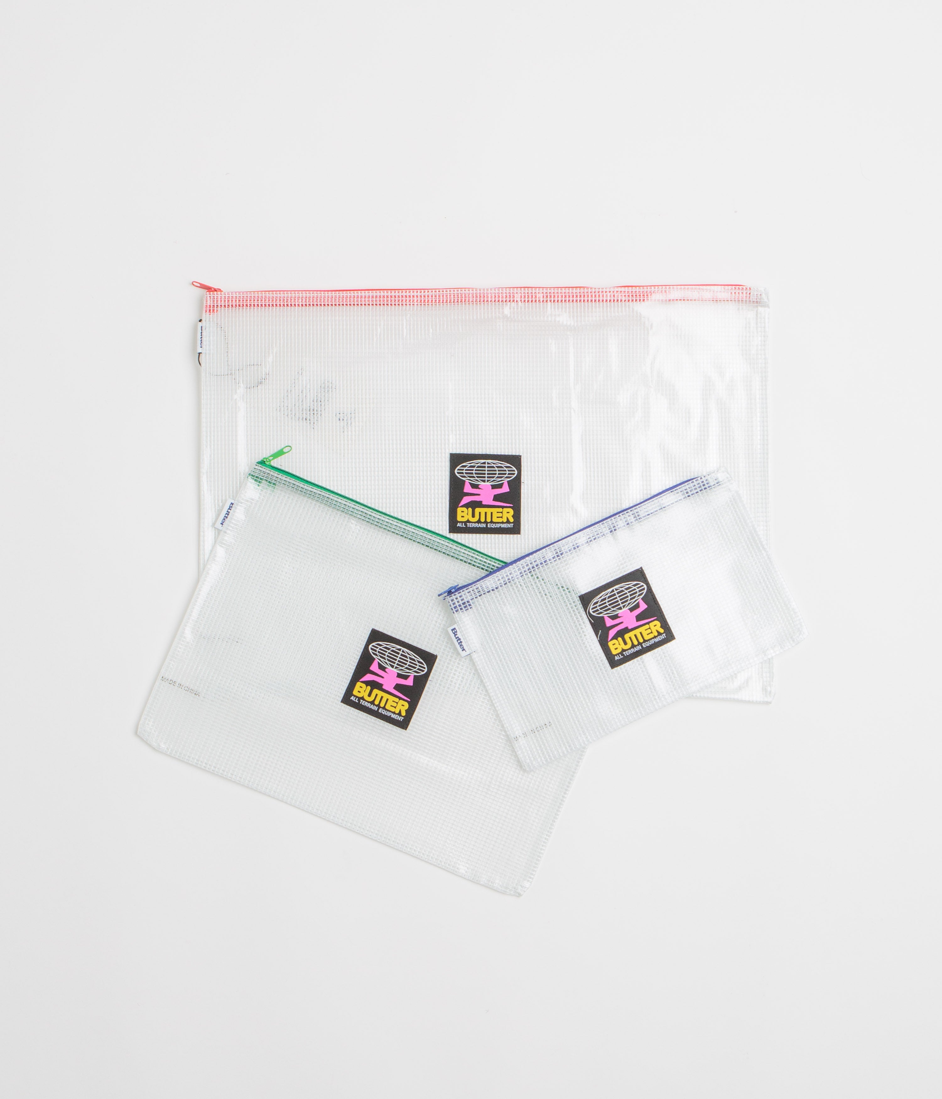 Butter Goods Transparent Equipment Organisers - 3 Pack!
