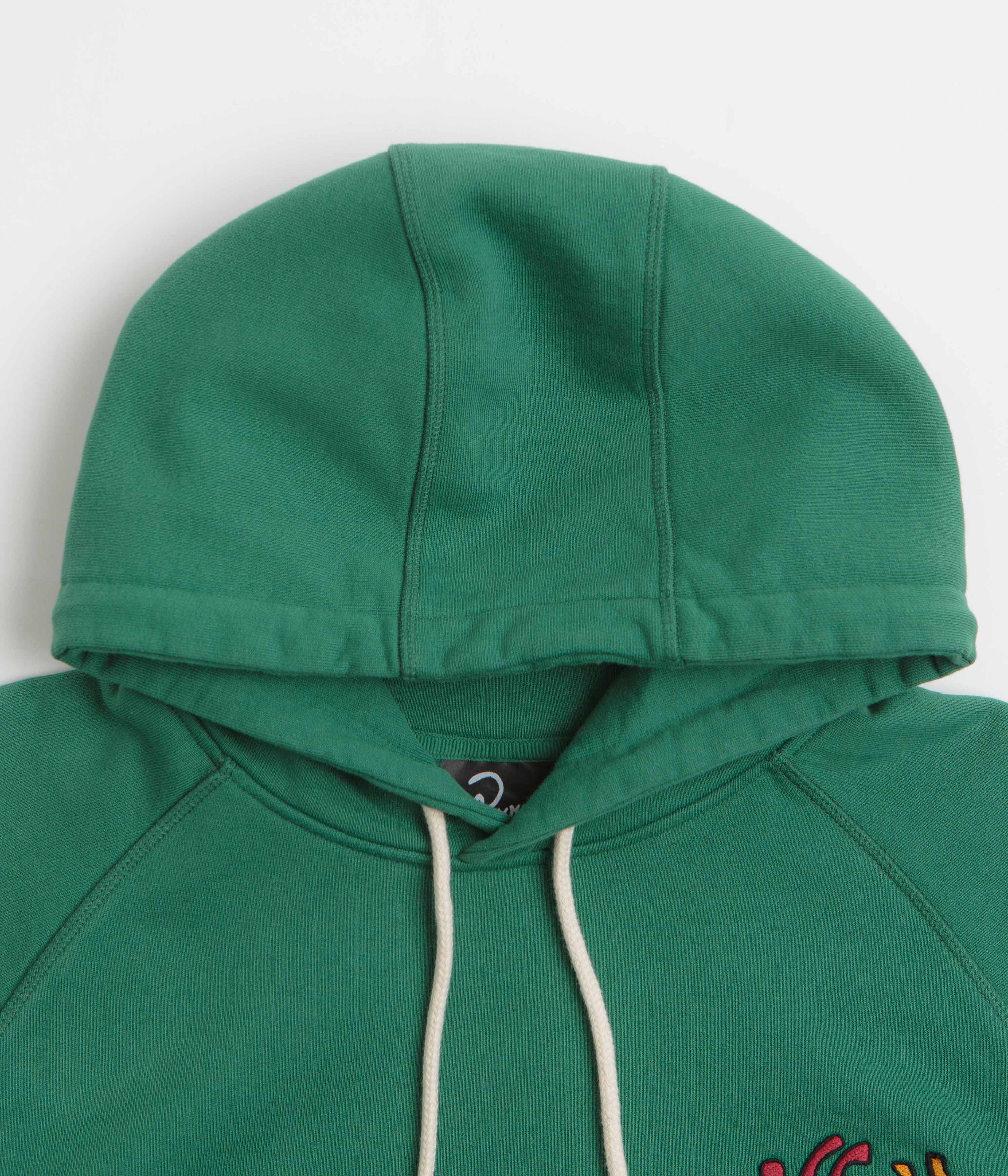 by Parra La Chambre Nuit Washed Green Hoodie - A Fashion Must-Have!