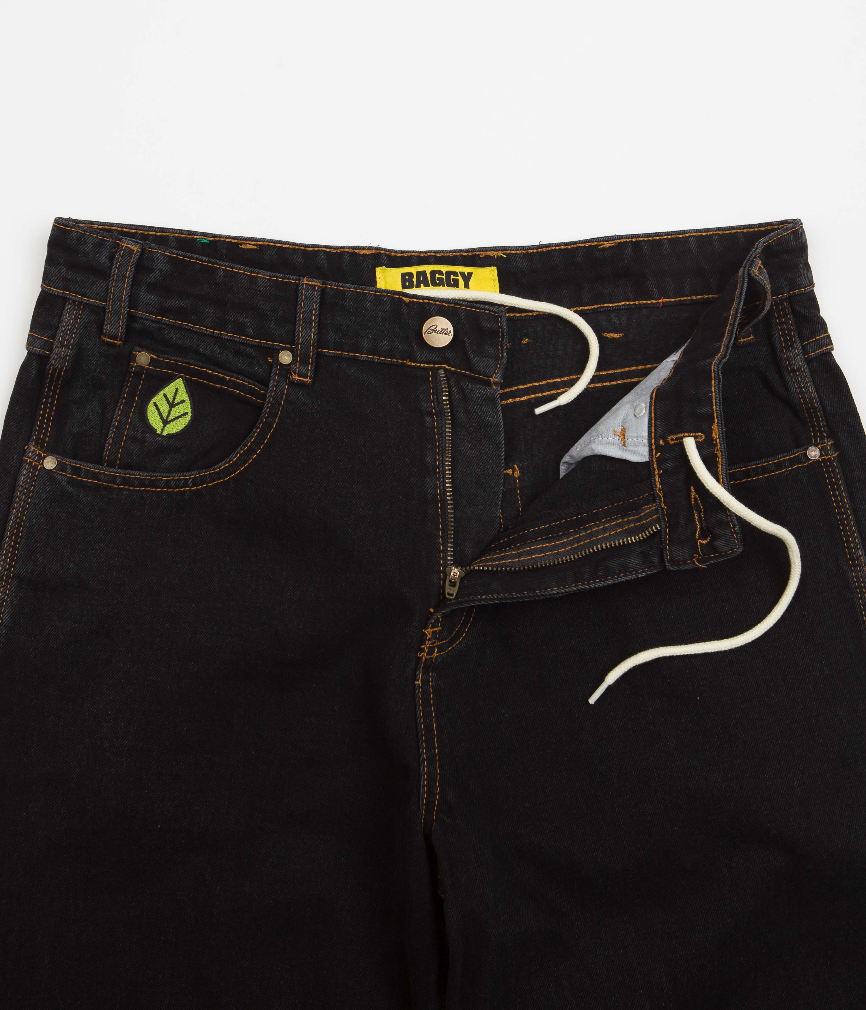 Butter Goods Weathergear Heavyweight Black Jeans - A Skater's Dream