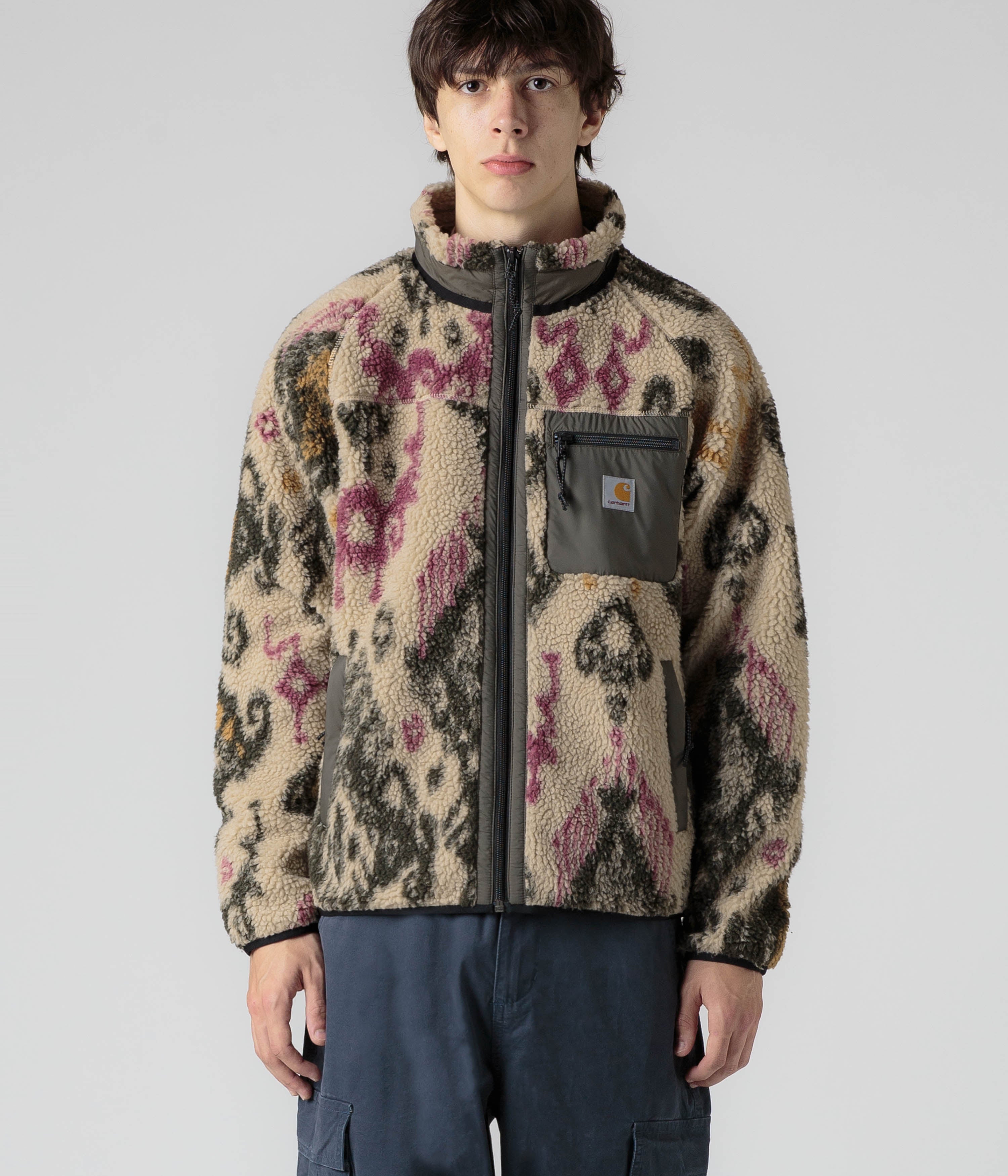 Carhartt Prentis Liner Jacket - Stunning Baru Jacquard / Wall / Cypress