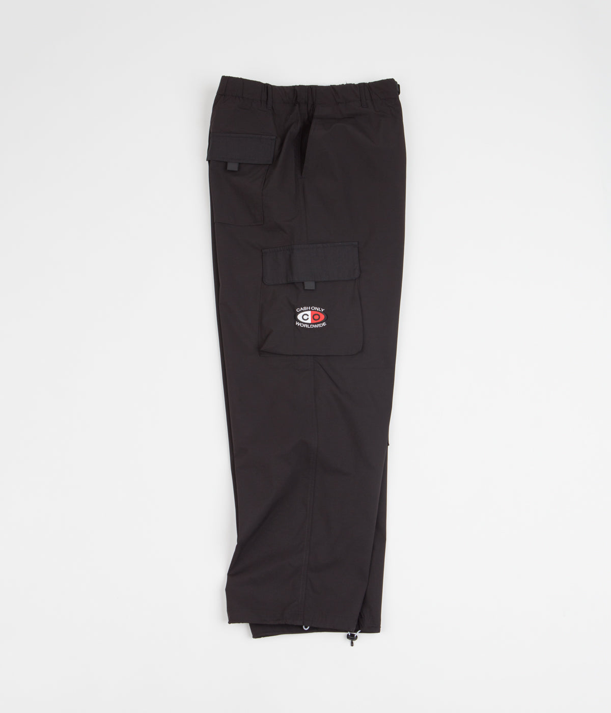Cash Only Breaker Cargo Pants - Striking Black, White & Red