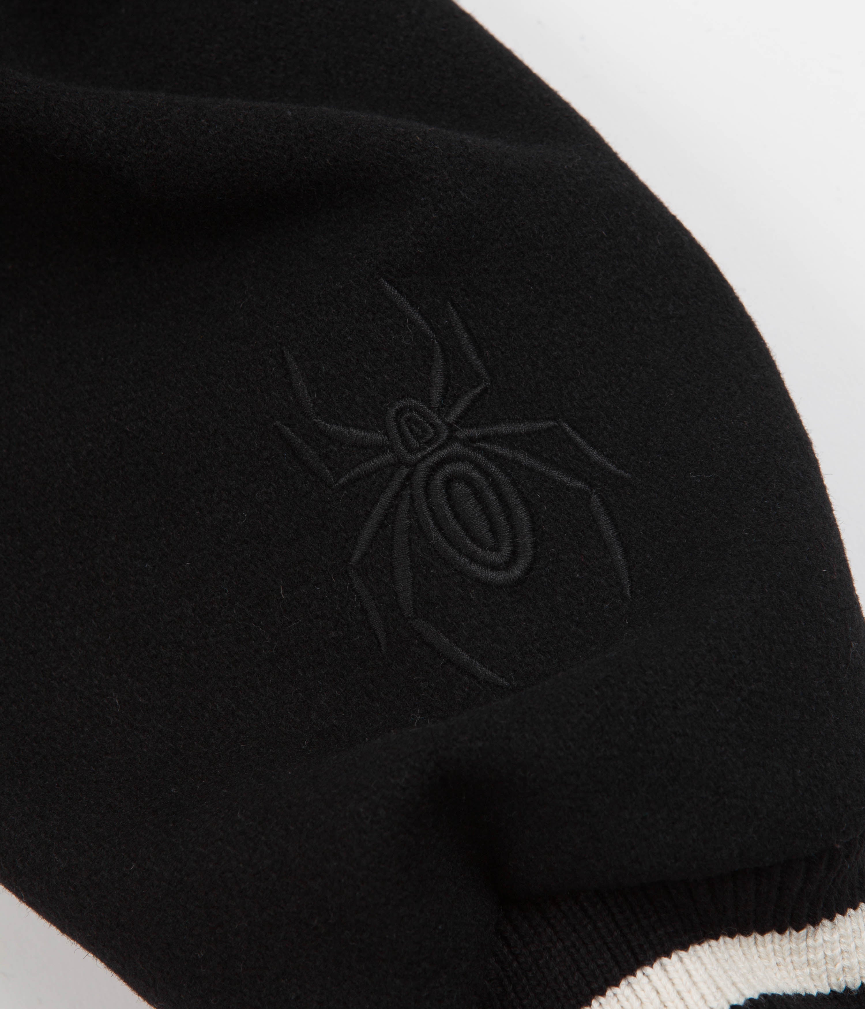 by Parra's Stunning Black Cloudy Star Varsity Jacket