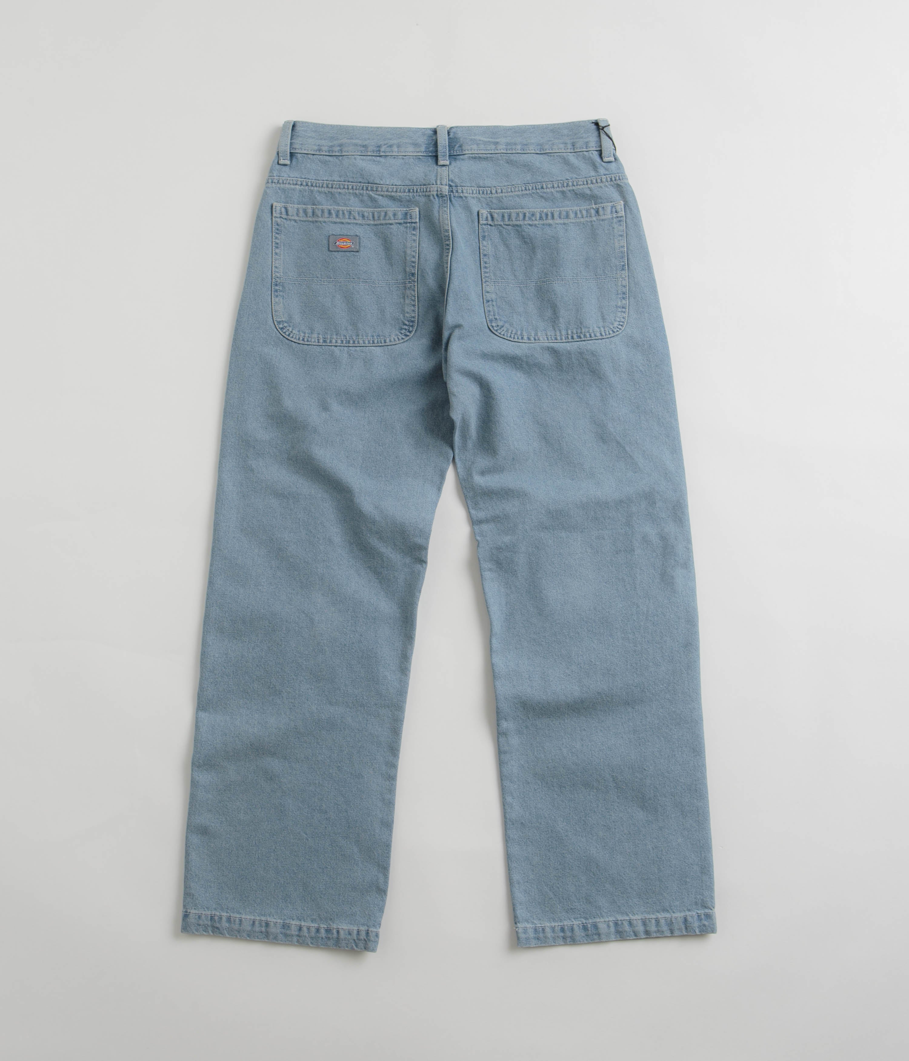 Dickies Light Wash Double Knee Jeans - A Must-Have for Style Enthusiasts!