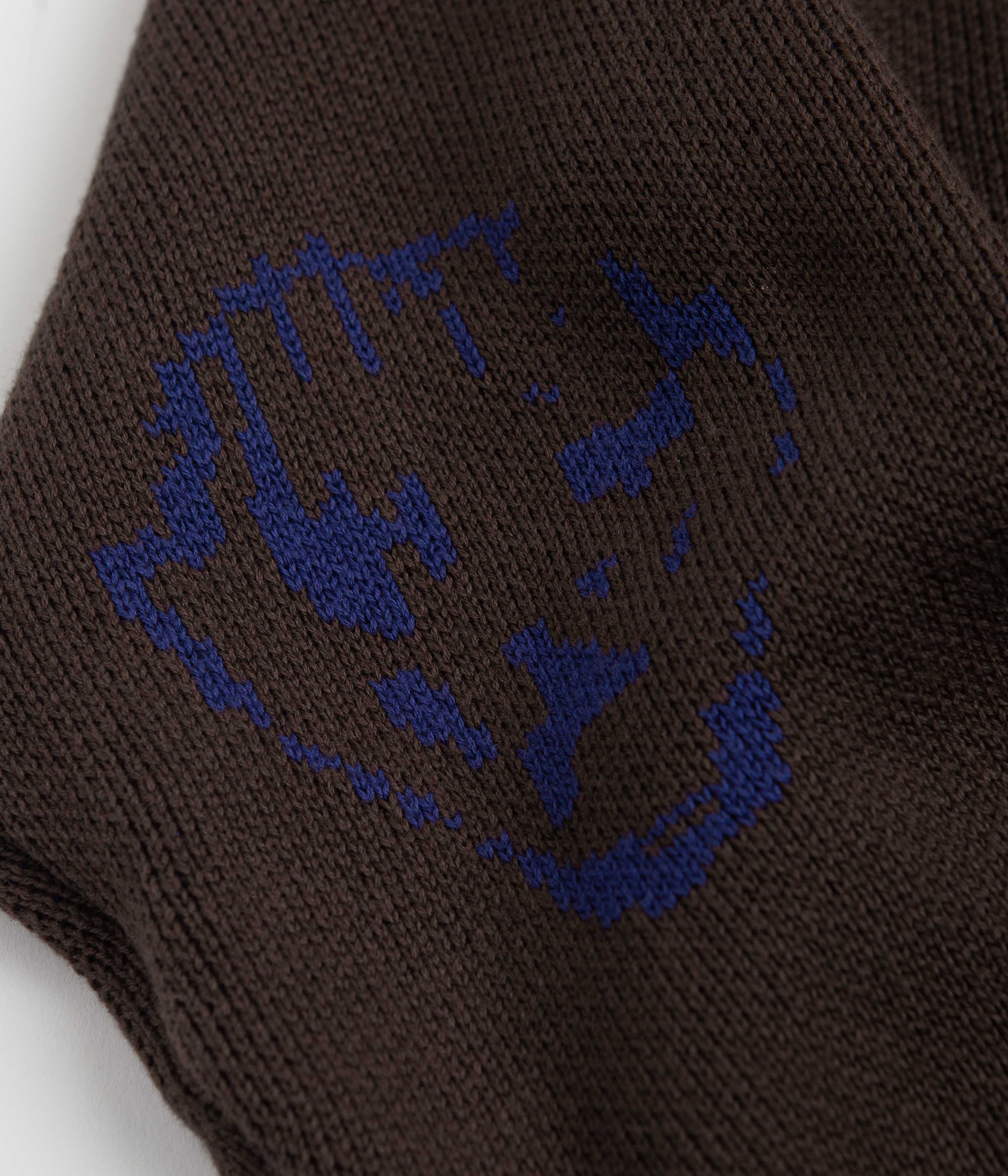 Brown Dancer Elbow Logo Crewneck Sweatshirt - A Must-Have for Skate Lovers