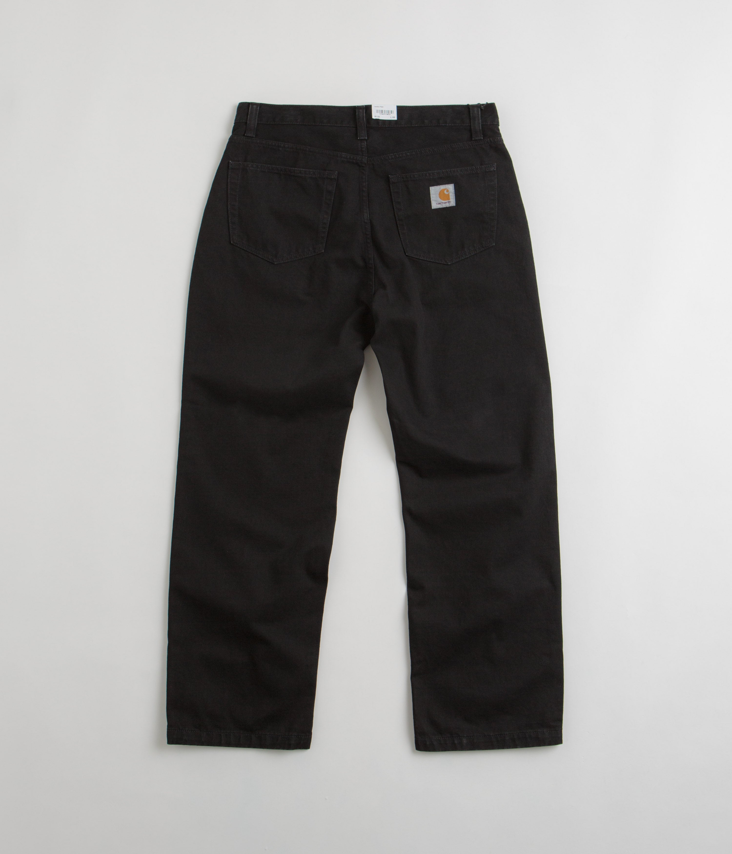 Carhartt Landon Pants - Stylish Black Rinsed Denim